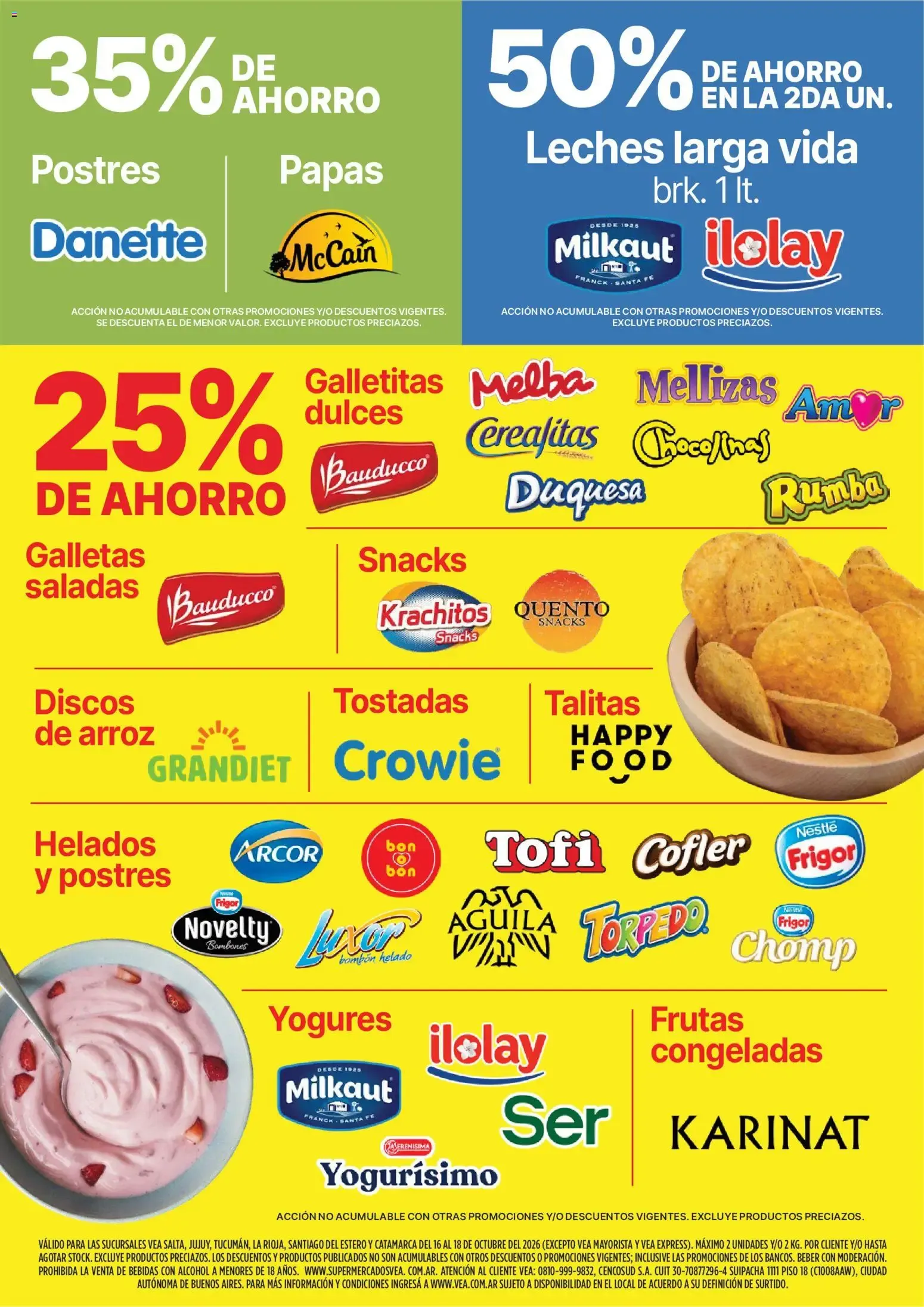 Ofertas de Vea - Fin de semana de ahorro | NOA del 16/10/2026 - 18/10/2026 16 de octubre al 18 de octubre 2026 - Página 4 del catálogo