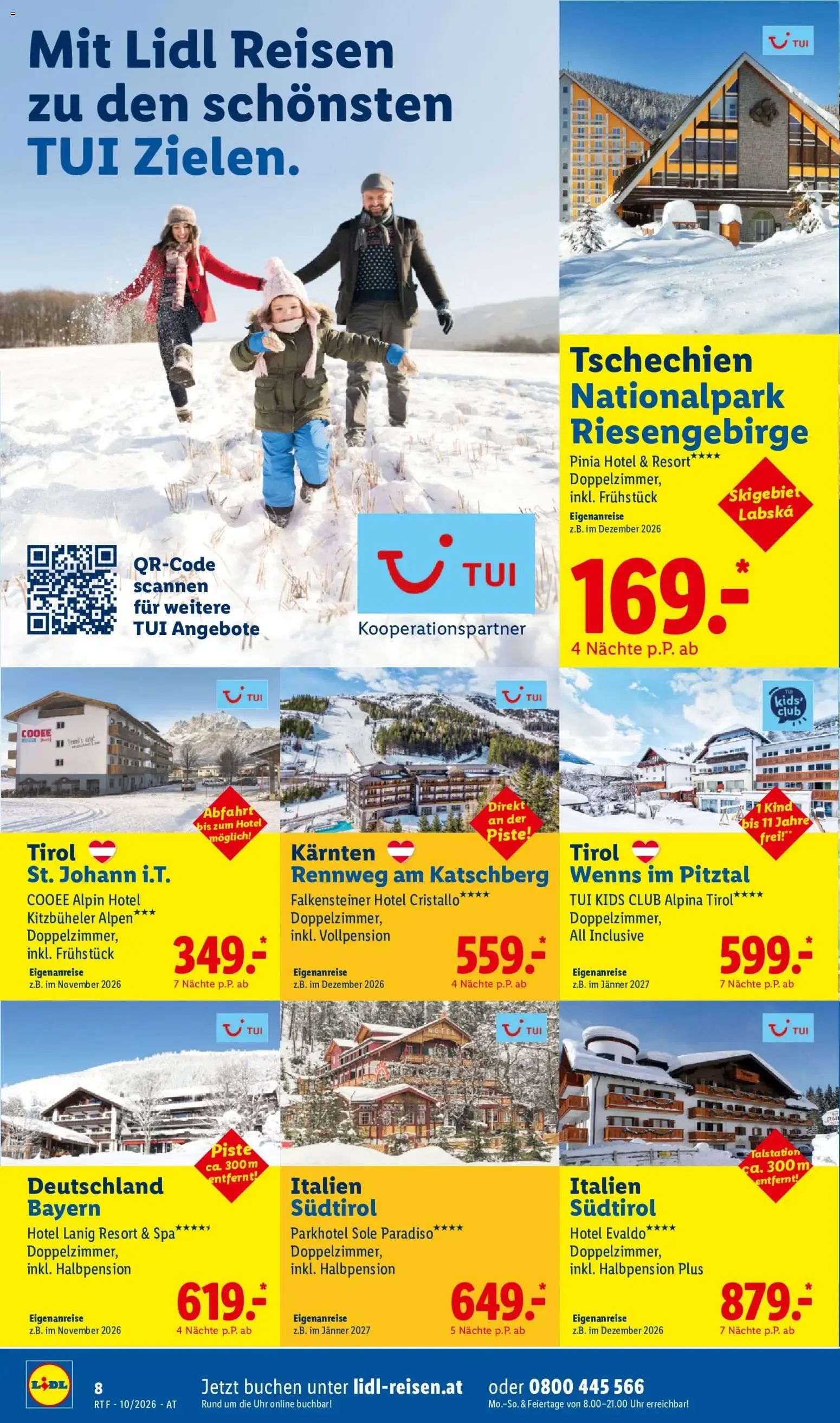 Lidl: Viel Urlaub für wenig Geld lohnt sich von 14. Oktober bis 15. November 2026 - Flugblätt seite  8