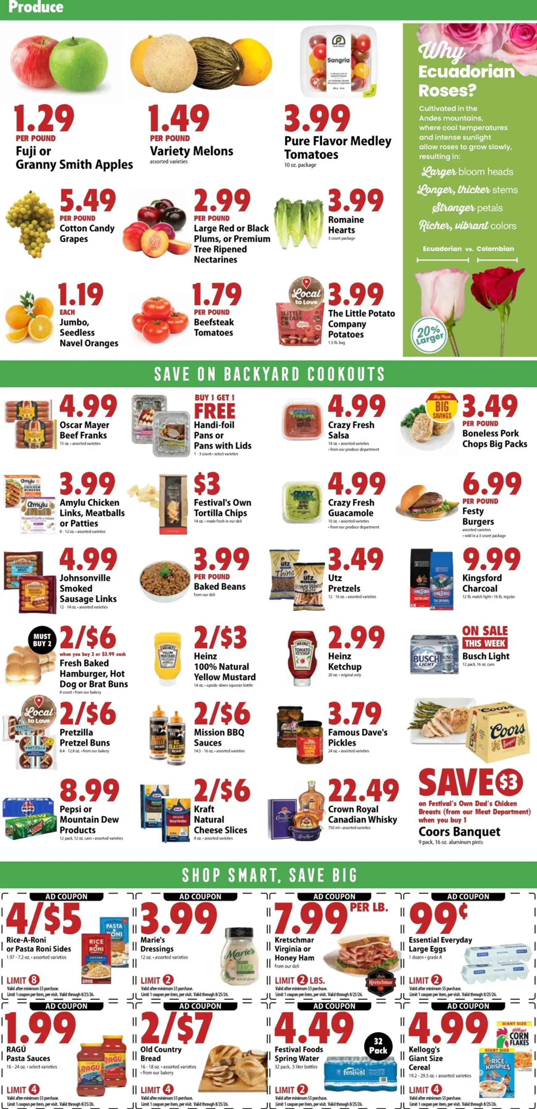 Weekly ad Current Fest Foods leaflet valid from Wednesday 08/19/2026 to Tuesday 08/25/2026 from August 19 to August 25 2026 - Page 2