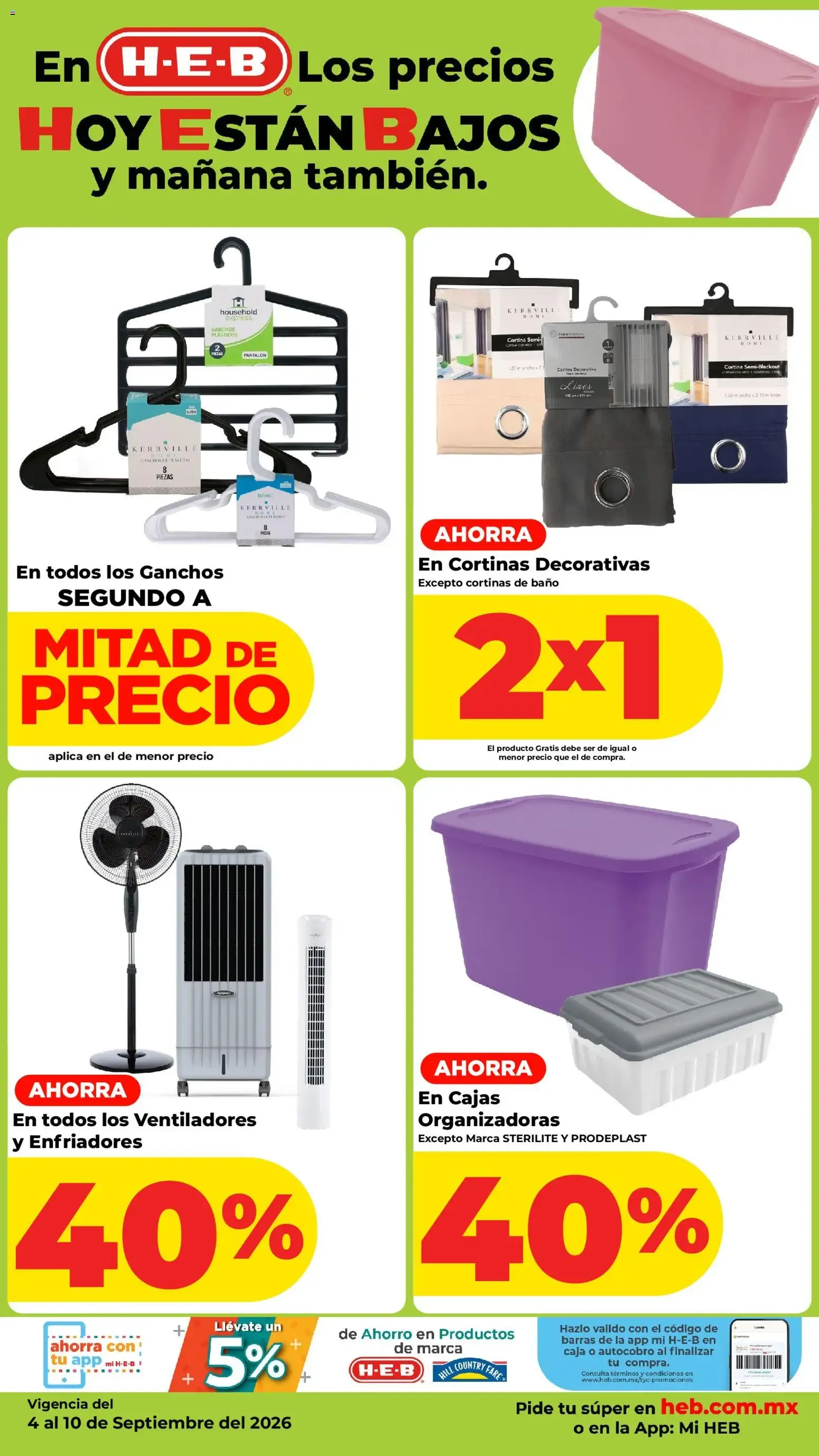 Catálogo de H-E-B: Los precios hoy están bajos y mañana también 4 de septiembre al 7 de septiembre 2026 - Pagina 16