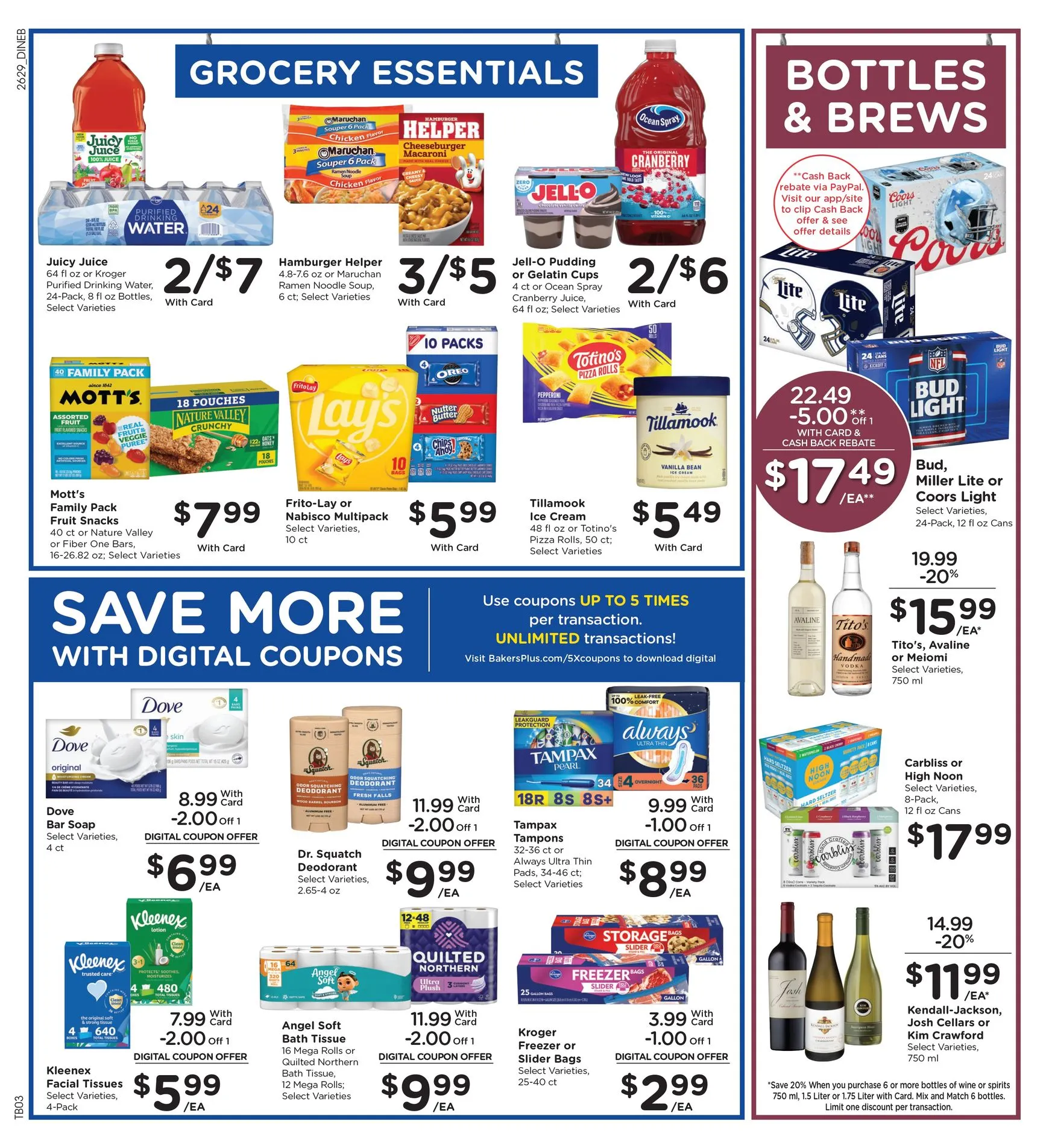 Weekly promotion Baker's Weekly Digital Deals spanning from August 19 to August 25 2026 - Page 8 for Catalogue 365