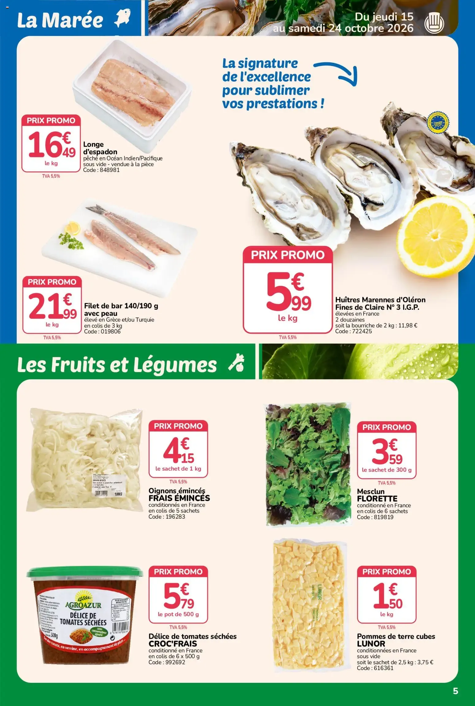 Promocash catalogue à partir du 15/10/2026 - promo en ligne du 15 octobre au 24 octobre 2026 - Catalogue page 5
