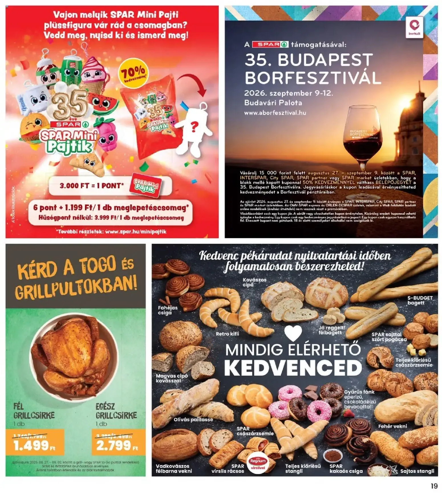 Katalógus Interspar akciós újság - 2026.08.27. -tól/töl > akció, lapozható szórólap 🛍️ augusztus 27.-tól szeptember 2.-ig 2026. - Oldal 19