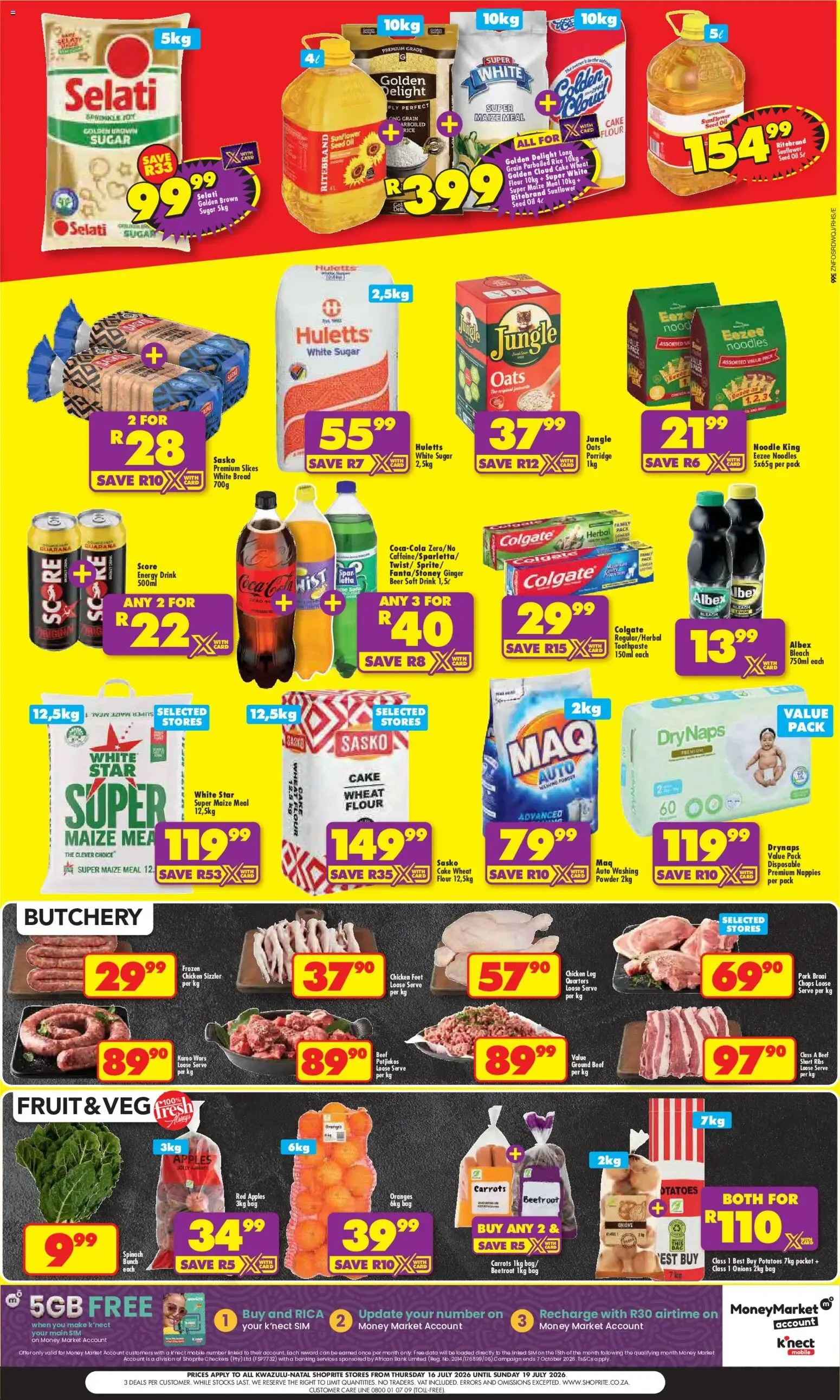 Shoprite - Kwazulu-Natal - Low Price Bonanza (16/07/2026 - 19/07/2026) → Online Catalogue from 16 July to 19 July 2026 - Catalogue Page 2