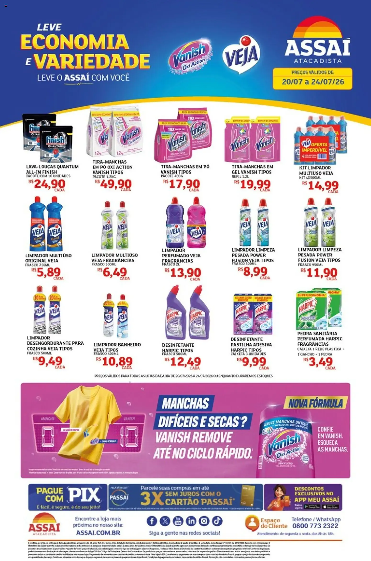 Assaí Atacadista ofertas - BA de 20/07/2026 | Promoções Online