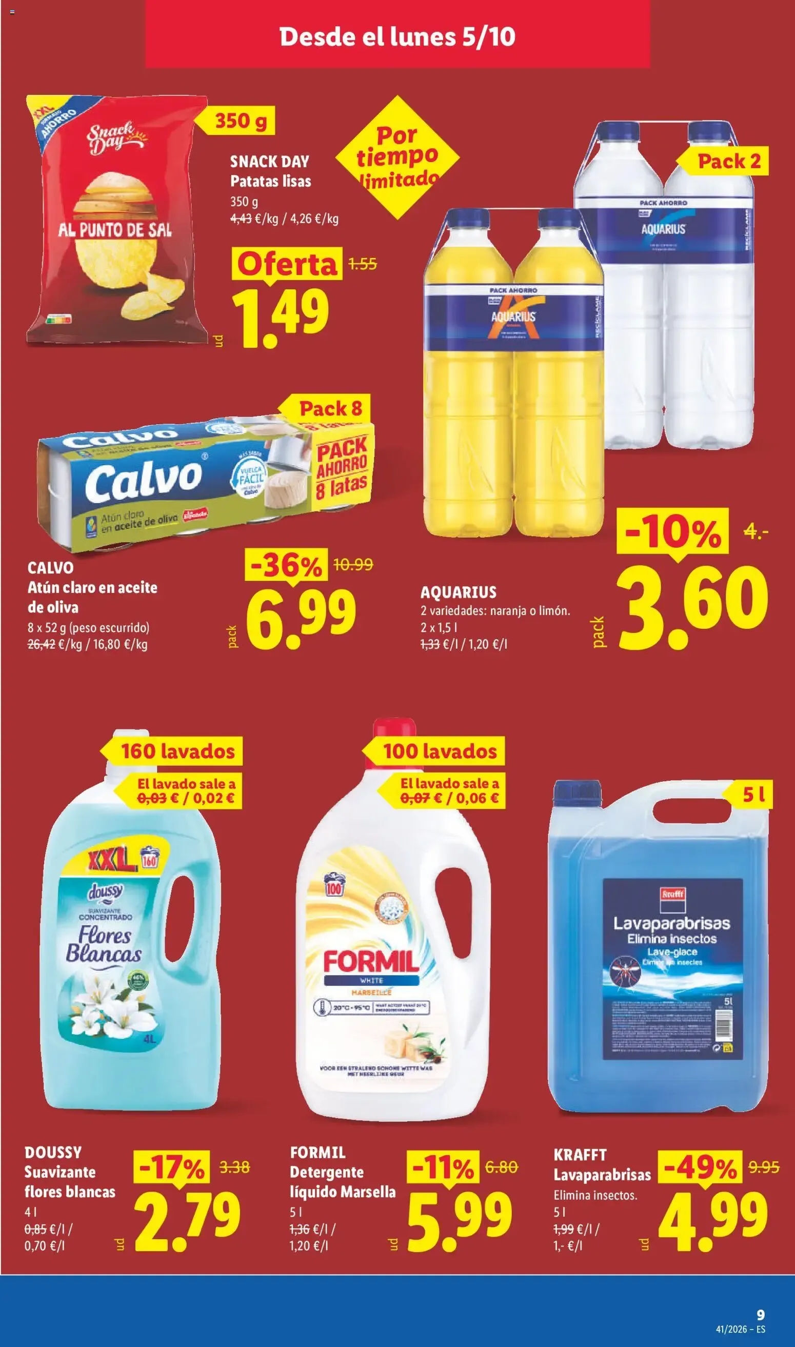 Catálogo de Lidl folleto del 05/10/2026 | Ofertas 5 de octubre al 11 de octubre 2026 - Página 17