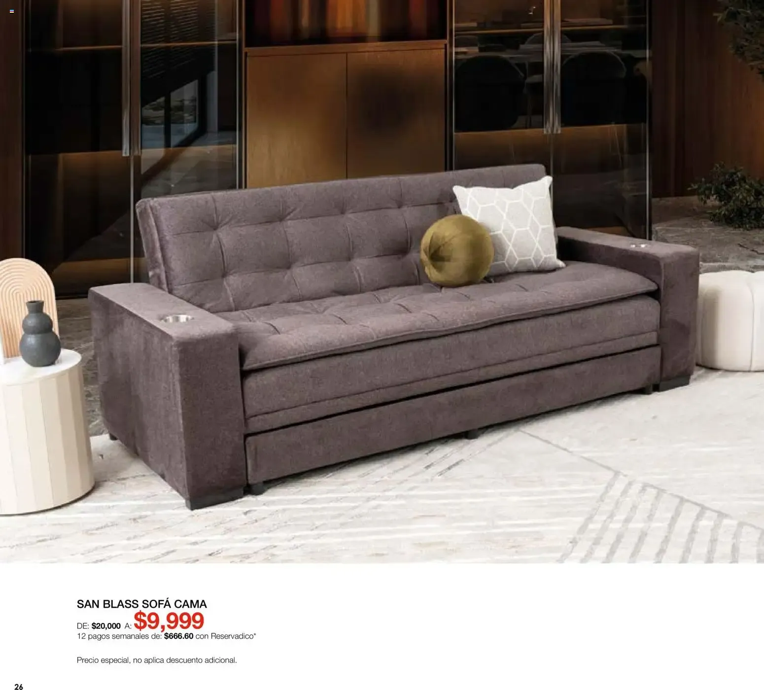 Catálogo de Dico Muebles - Medio Año Medio Precio 1 de agosto al 31 de agosto 2026 - Pagina 26