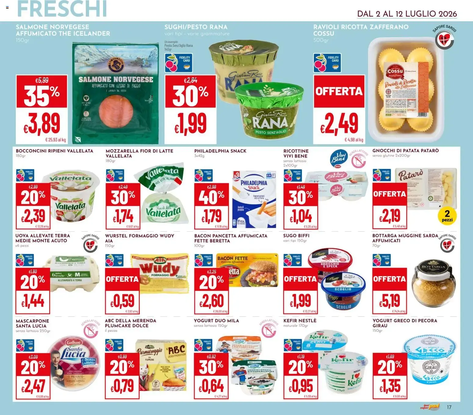 Iper Pan & Superpan: Grandi Marche fino al 50% da 2 luglio a 12 luglio di 2026 - Pagina del volantino 17
