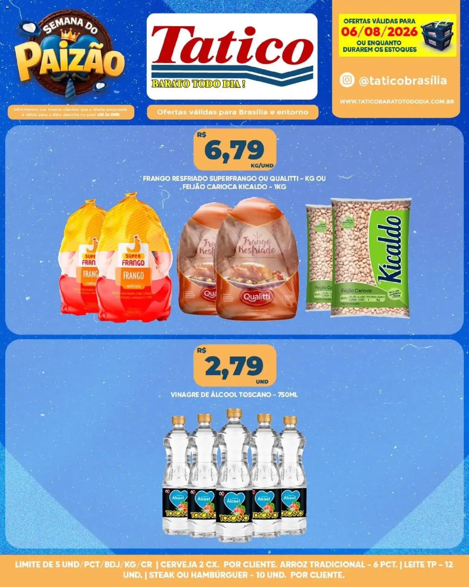 Encarte de Tatico | Semana do Paizão: Ofertas do Dia 06/08/2026 6 de agosto até 6 de agosto 2026 - Pagina 3