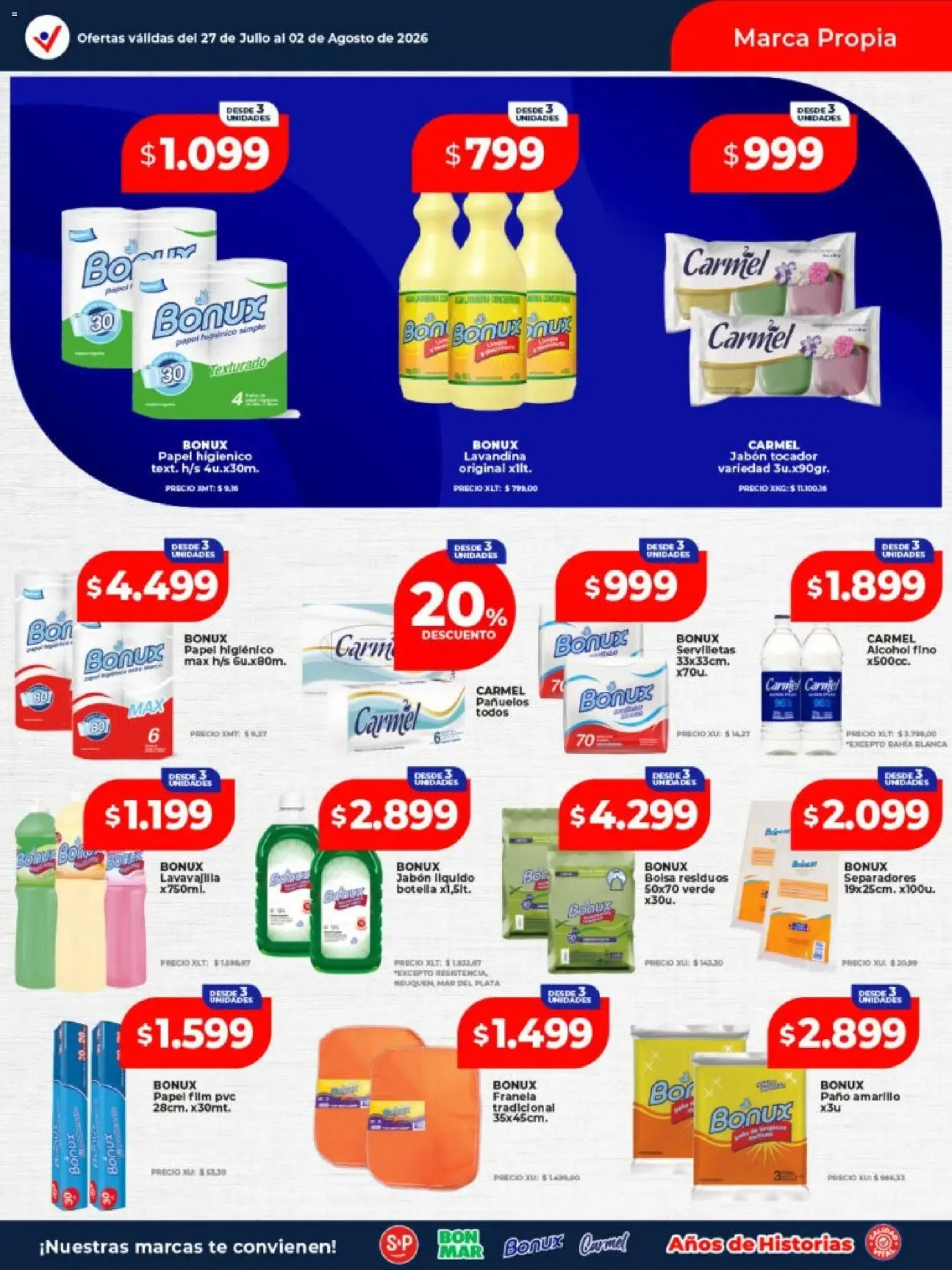 Ofertas de Ofertas de la Semana en Nuestras Marcas 27 de julio al 2 de agosto 2026 - Página 3 del catálogo