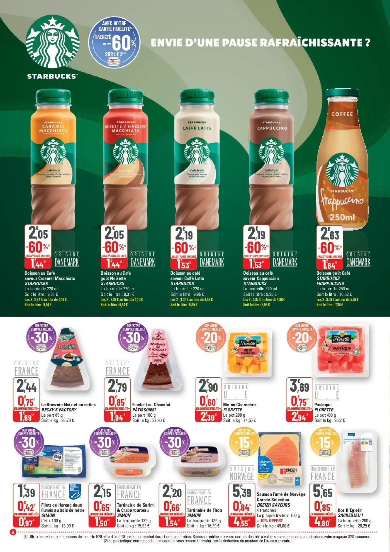 G20 Supermarchés catalogue à partir du 01/07/2026 - promo en ligne du 1 juillet au 12 juillet 2026 - Catalogue page 6