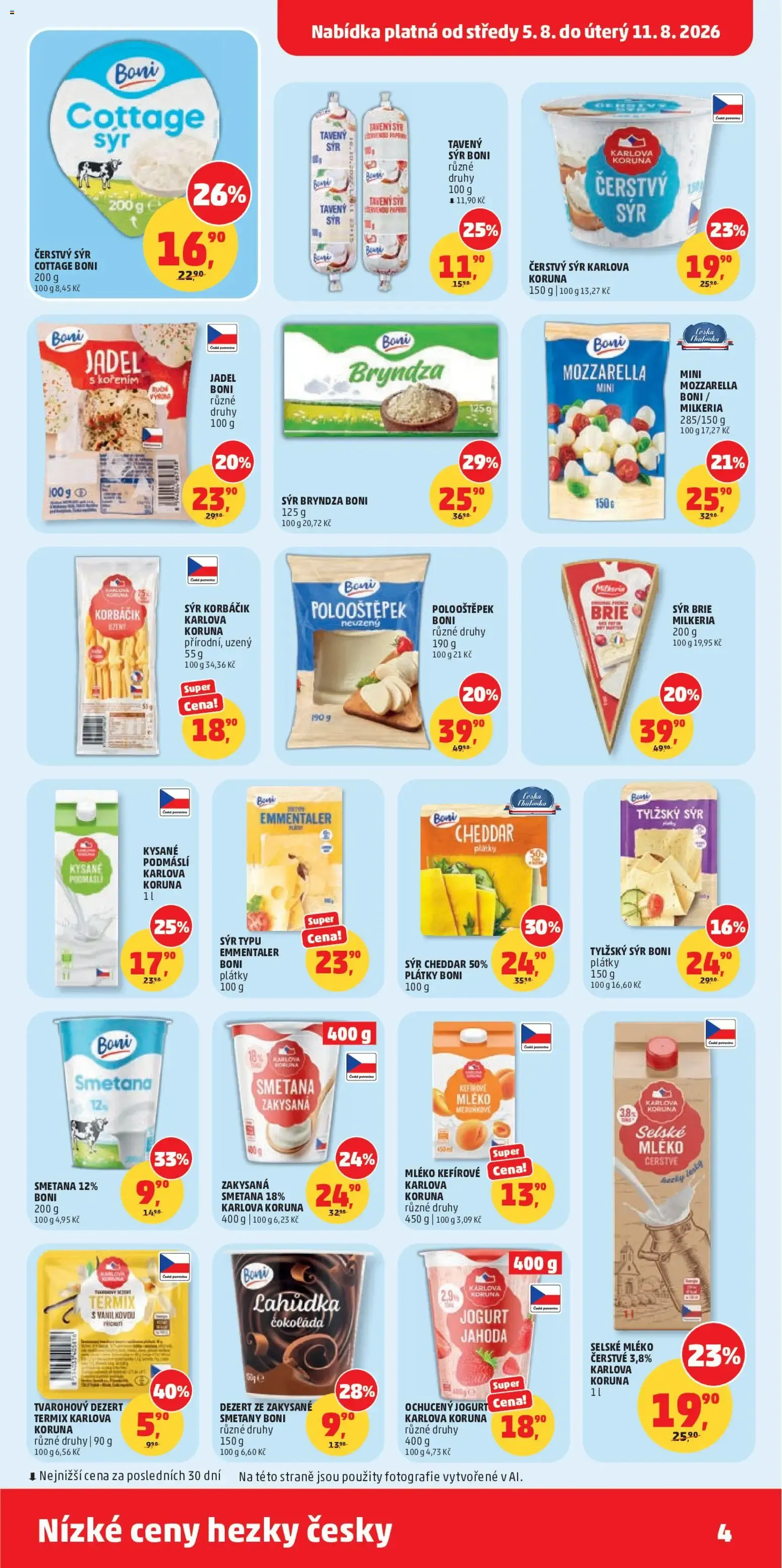 PENNY leták na příští týden (05.08.2026) - 5. srpna 11. srpna 2026 - Page 4