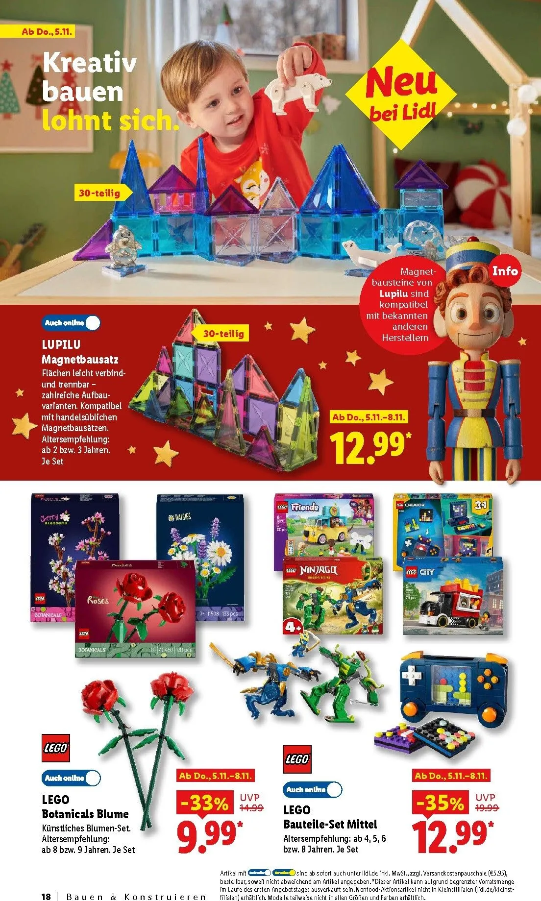 Die Magie des Schenkens lohnt sich. Entdecke zahlreiche Geschenkideen von 26. Oktober bis 24. Dezember 2026 - Prospekt seite 18