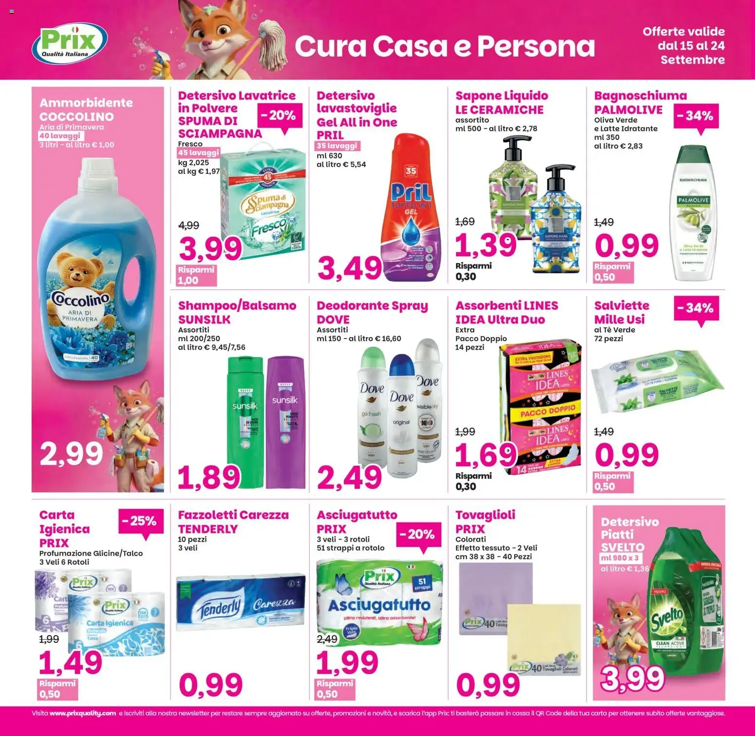 Nuovo Prix volantino dal 15/09/2026 > offerte anteprima 🛍️ da 15 settembre a 24 settembre di 2026 - Pagina del volantino 20