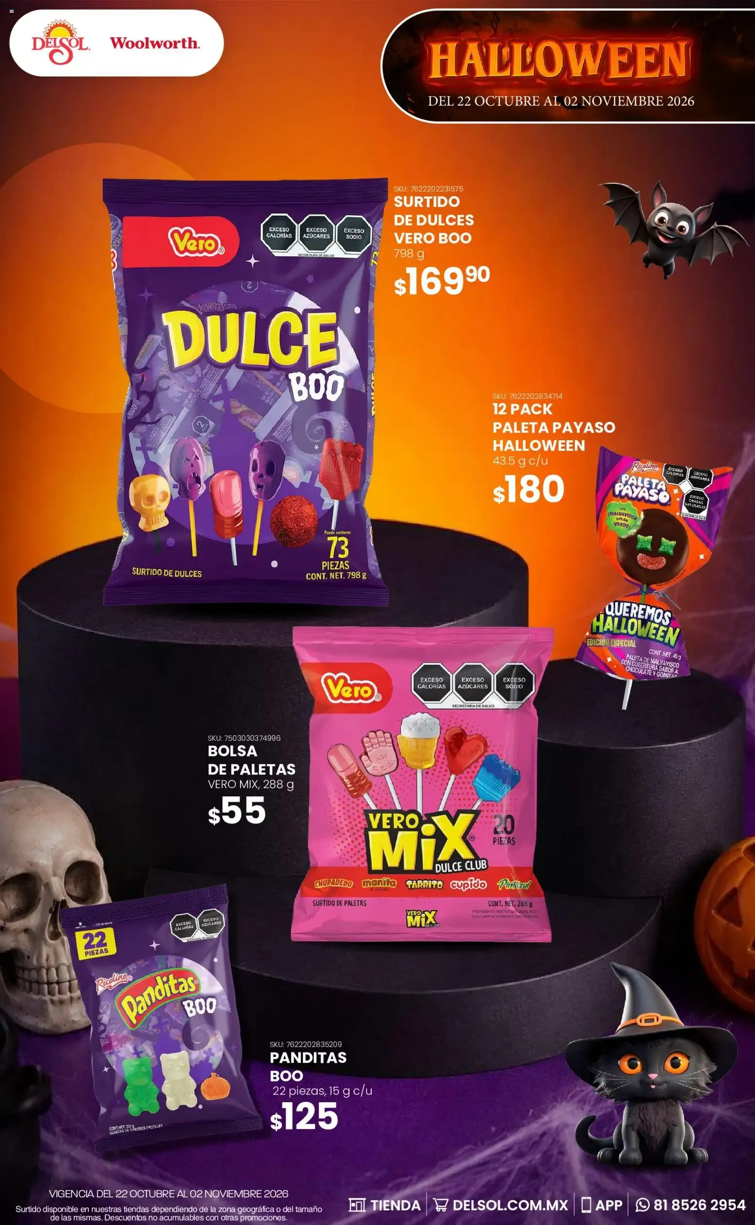 Catálogo de Del Sol y Woolworth catálogo Halloween (22/10/2026 - 02/11/2026) - catálogo en línea 22 de octubre al 2 de noviembre 2026 - Pagina 4
