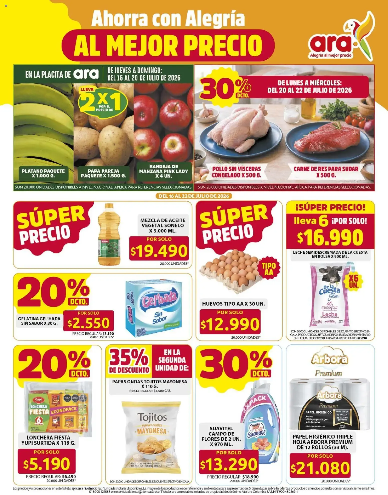 Catalogo de Ara catálogo mercando y tanqueando desde el 16/07/2026 > Revistas Julio 16 de julio al 17 de julio 2026 - Pag 20
