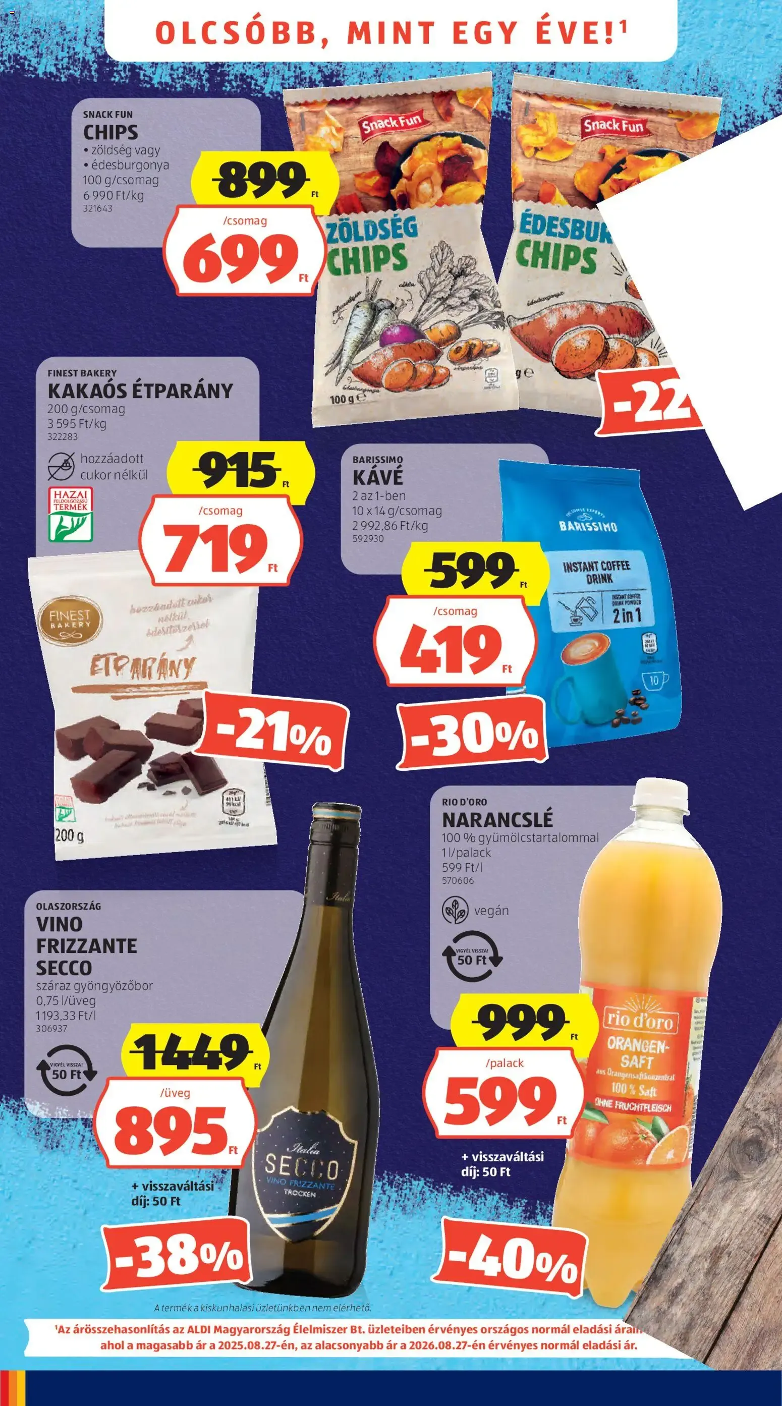 Katalógus Aldi akciós újság - 2026.08.27. -tól/töl > akció, lapozható szórólap 🛍️ augusztus 27.-tól szeptember 2.-ig 2026. - Oldal 4