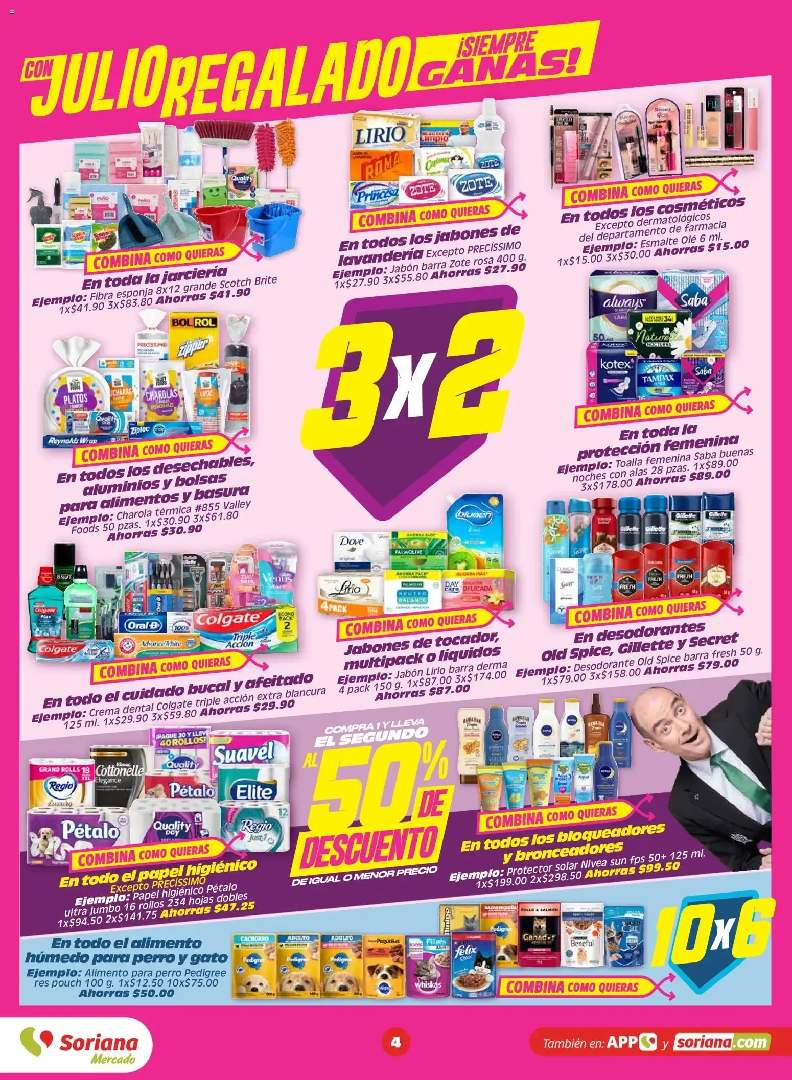 Catálogo de SORIANA ofertas hoy de 10/07/2026 - Folleto Julio 10 de julio al 16 de julio 2026 - Pagina 4