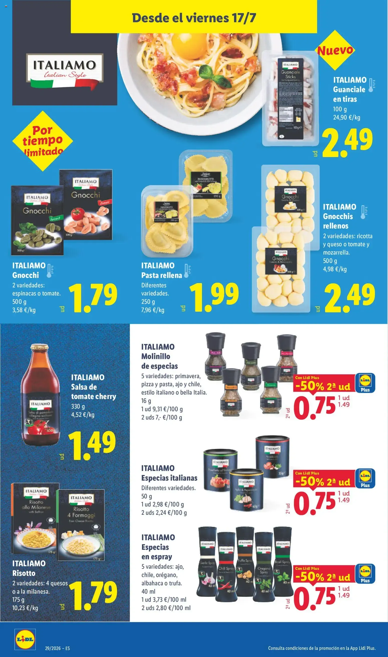 Catálogo de Lidl folleto del 13/07/2026 | Ofertas 13 de julio al 19 de julio 2026 - Página 48