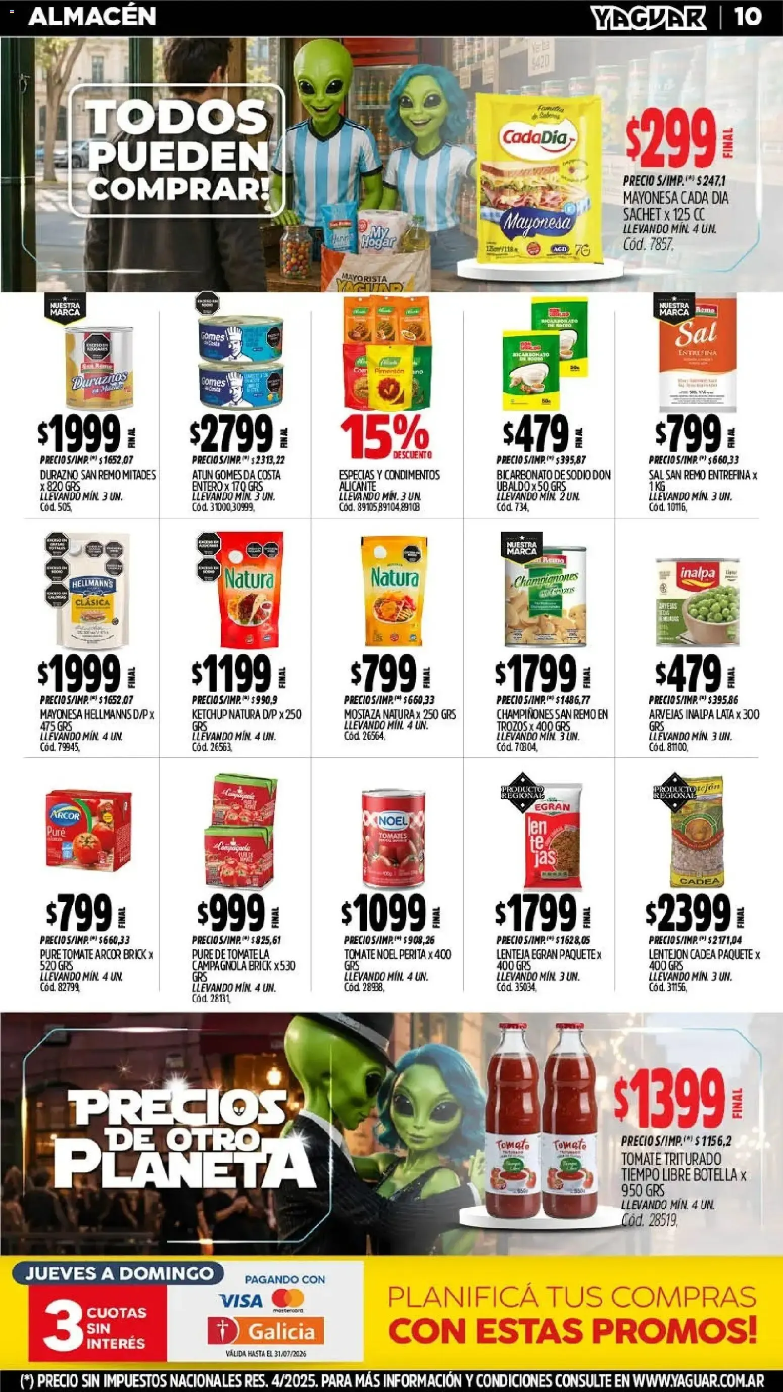 Ofertas de Yaguar - Oferta Semanal General Roca del 06/07/2026 - 11/07/2026 6 de julio al 11 de julio 2026 - Página 13 del catálogo