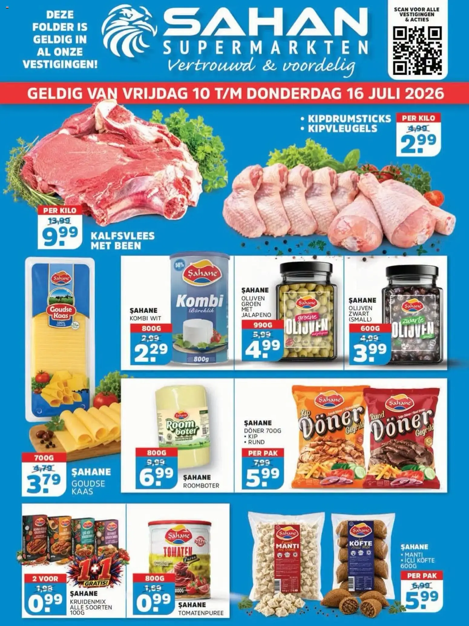 Sahan folder vanaf 10-07-2026 || NIEUWE van 10 juli tot 16 juli 2026 - Folder pagina 1