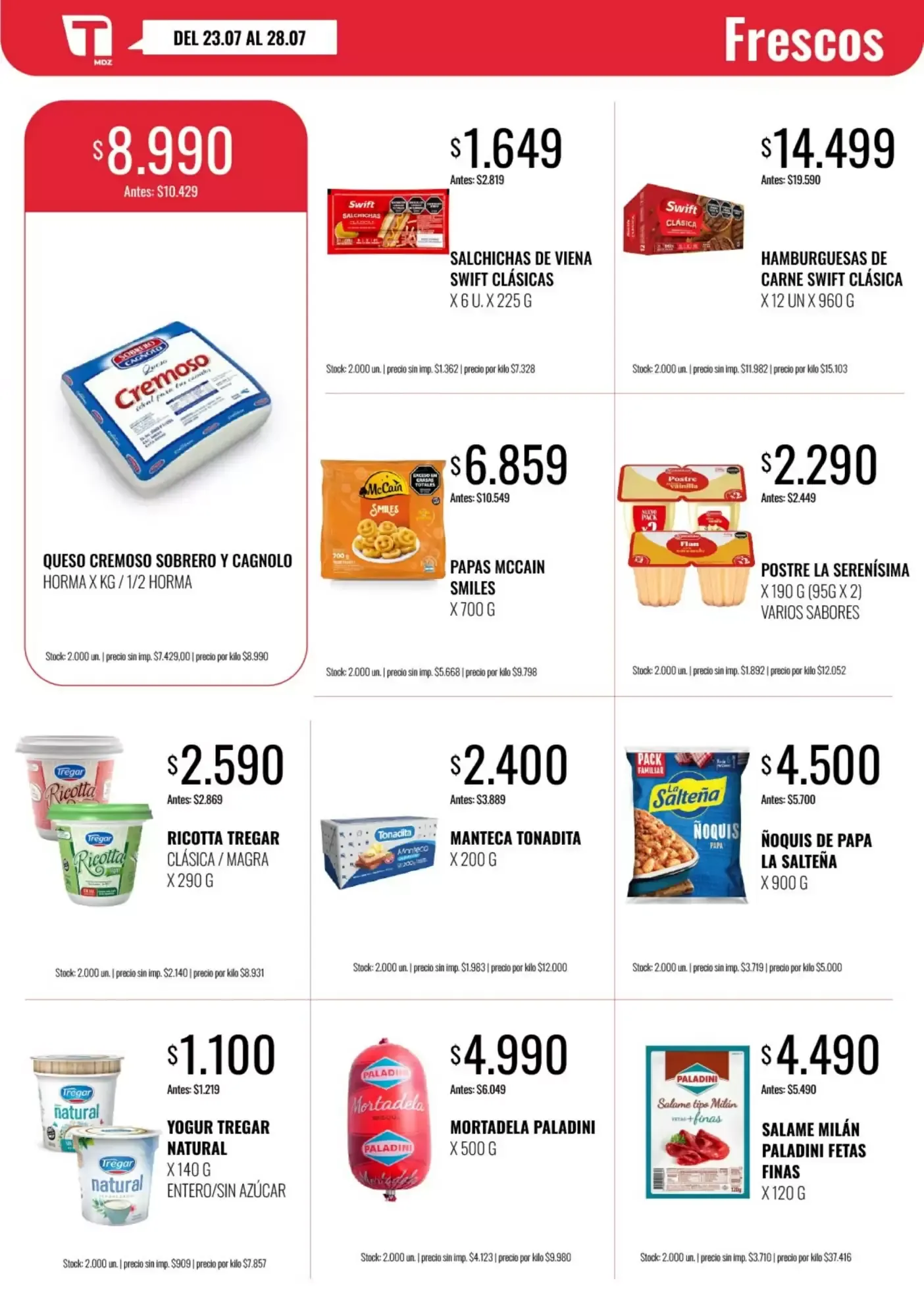 Ofertas de Catálogo de Ofertas Tadicor 23 de julio al 28 de julio 2026 - Página 5 del catálogo