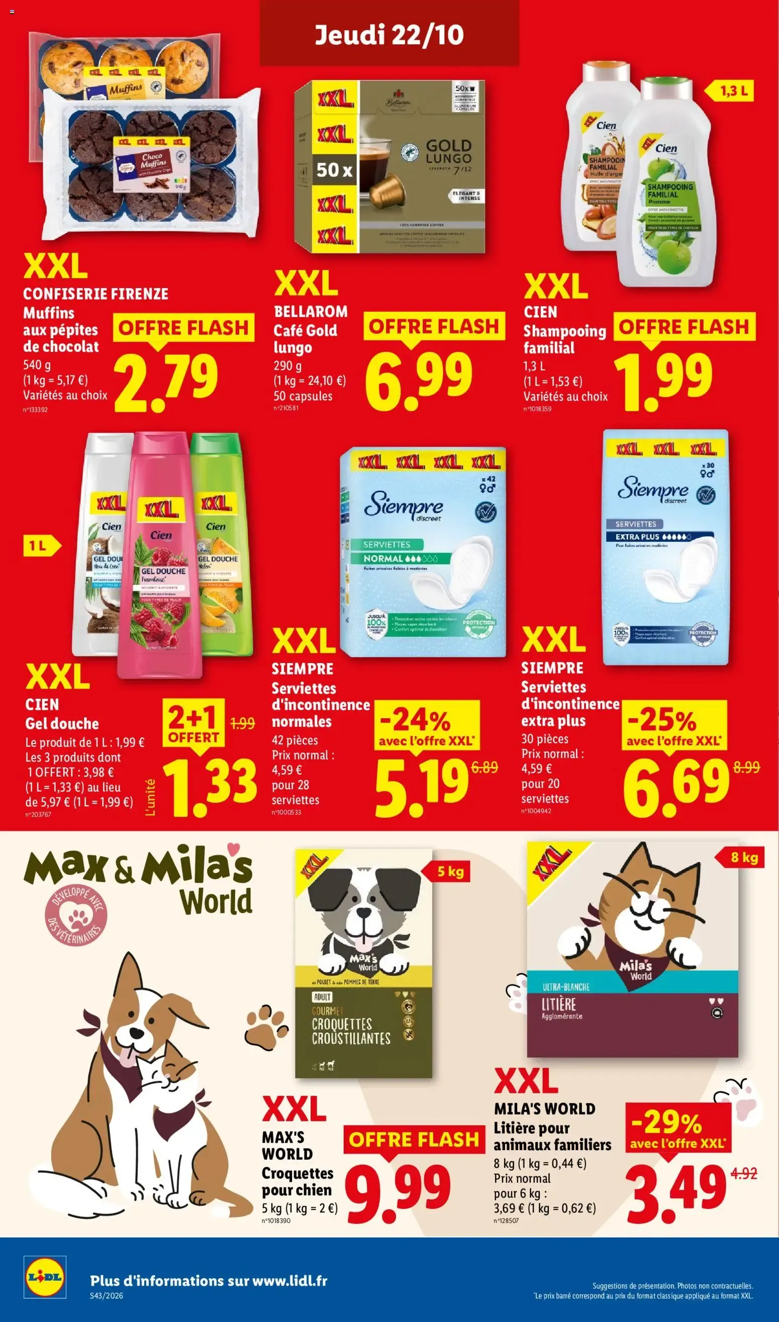 Lidl: Le Moins Toujours Plus du 22 octobre au 28 octobre 2026 - Catalogue page 28