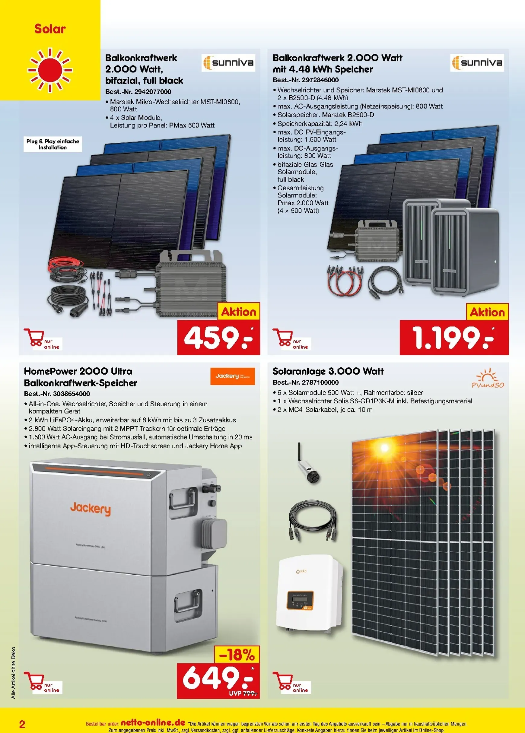 Netto Marken Discount - Online-Angebote Prospekt – von Montag 01.06.2026 bis Dienstag 30.06.2026 von 1. Juni bis 30. Juni 2026 - Prospekt seite 2