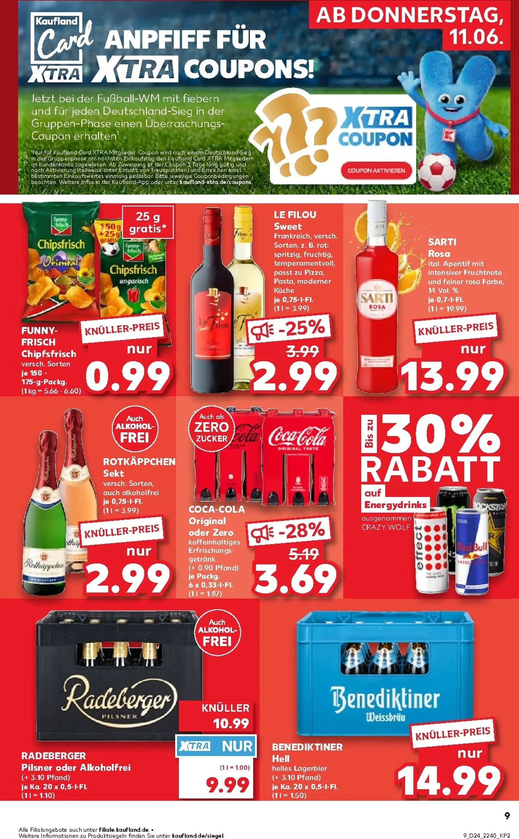 Kaufland Prospekt – von Donnerstag 11.06.2026 bis Mittwoch 17.06.2026 von 11. Juni bis 17. Juni 2026 - Prospekt seite 9
