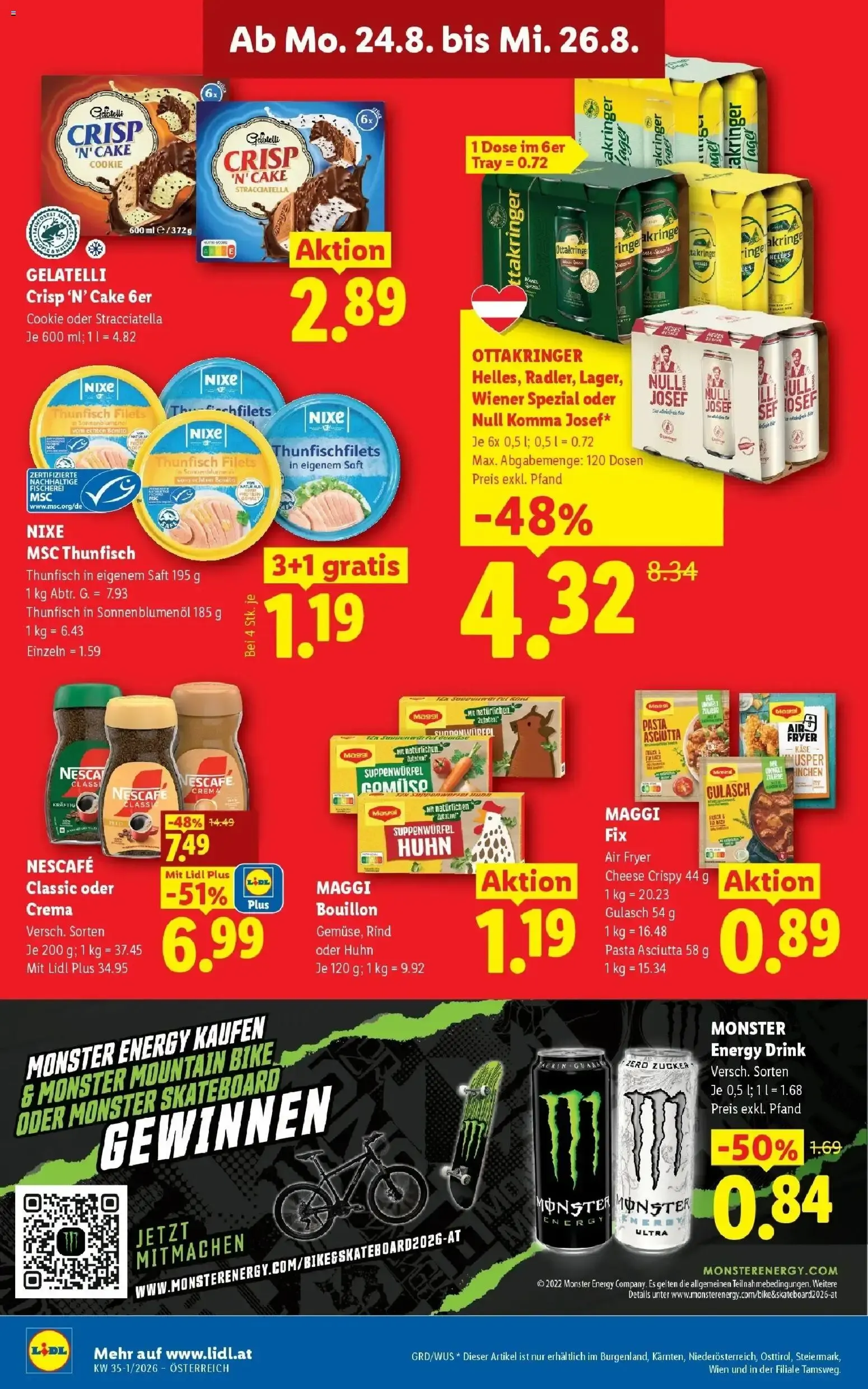 Lidl Plus - Österreichs günstigste Preise von 20. August bis 22. August 2026 - Flugblätt seite  45
