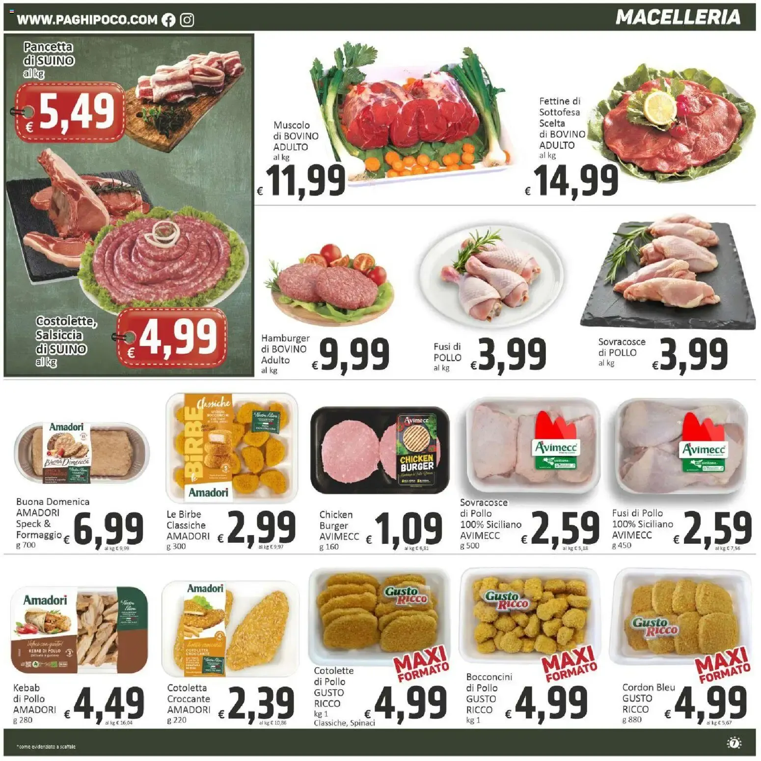 Nuovo Paghi Poco volantino dal 22/09/2026 > offerte anteprima 🛍️ da 22 settembre a 1 ottobre di 2026 - Pagina del volantino 7