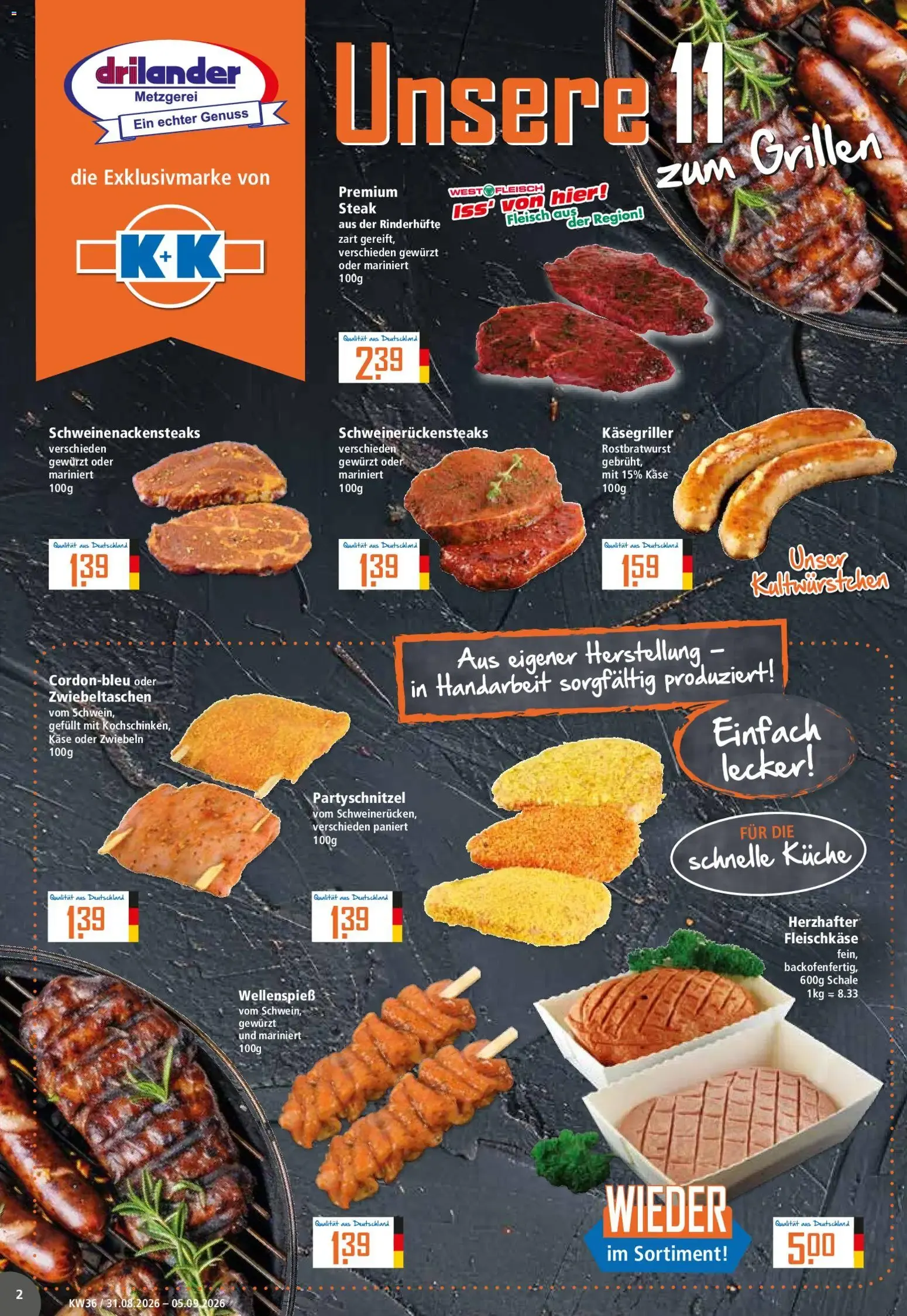 Klaas & Kock Prospekt (ab 31.08.2026) zum Blättern von 31. August bis 5. September 2026 - Prospekt seite 2