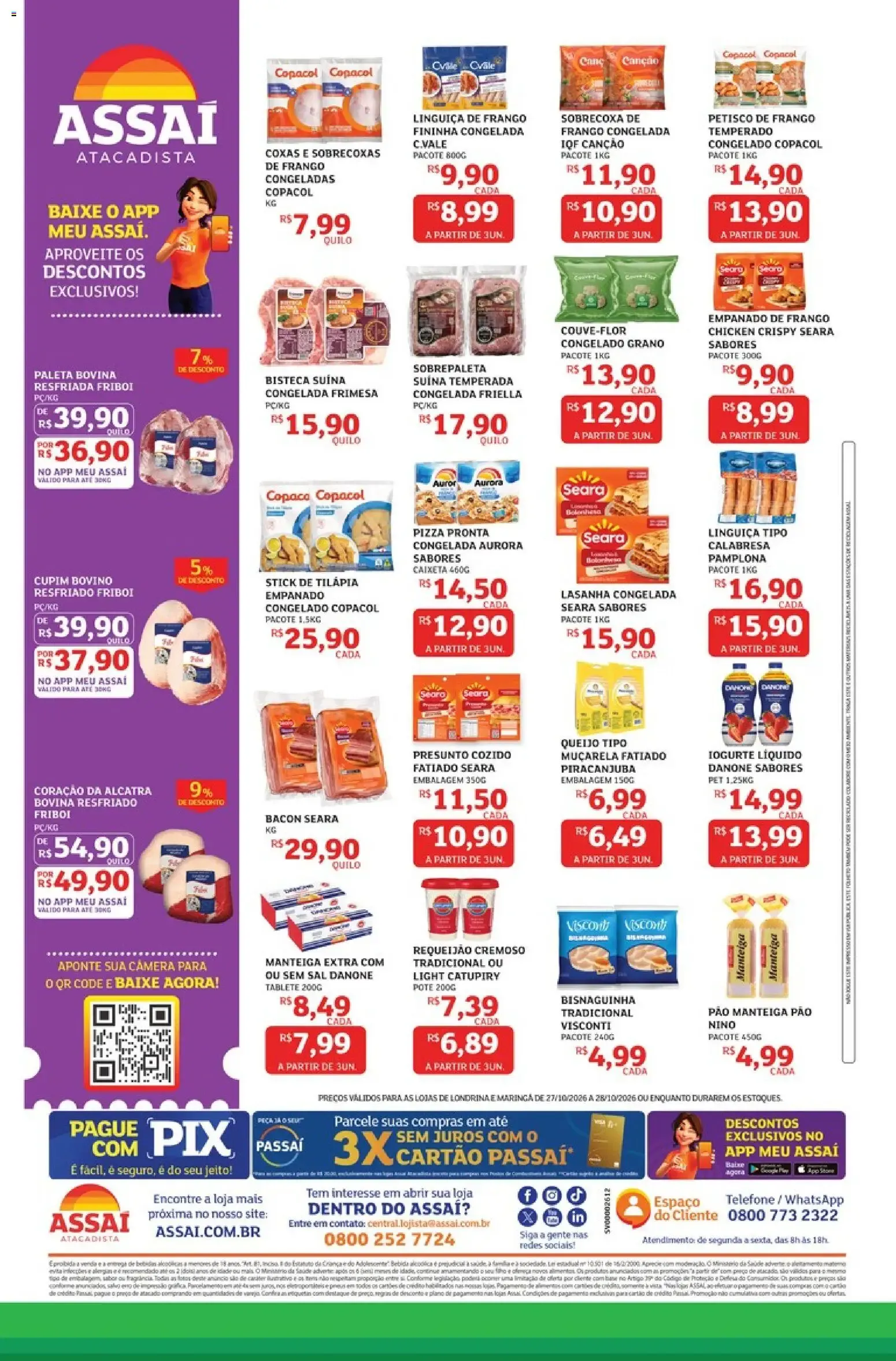 Encarte de Assaí Atacadista ofertas - PR de 27/10/2026 | Promoções Online 27 de outubro até 28 de outubro 2026 - Pagina 2