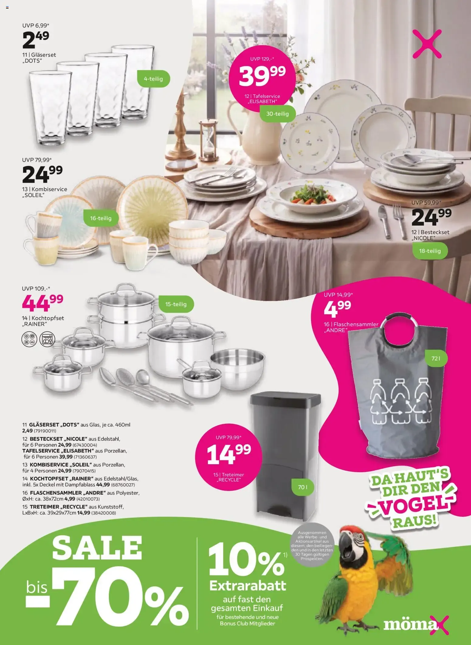 Mömax SALE: Hasta -70% en Muebles y Cocinas von 7. Juli bis 13. Juli 2026 - Flugblätt seite  7