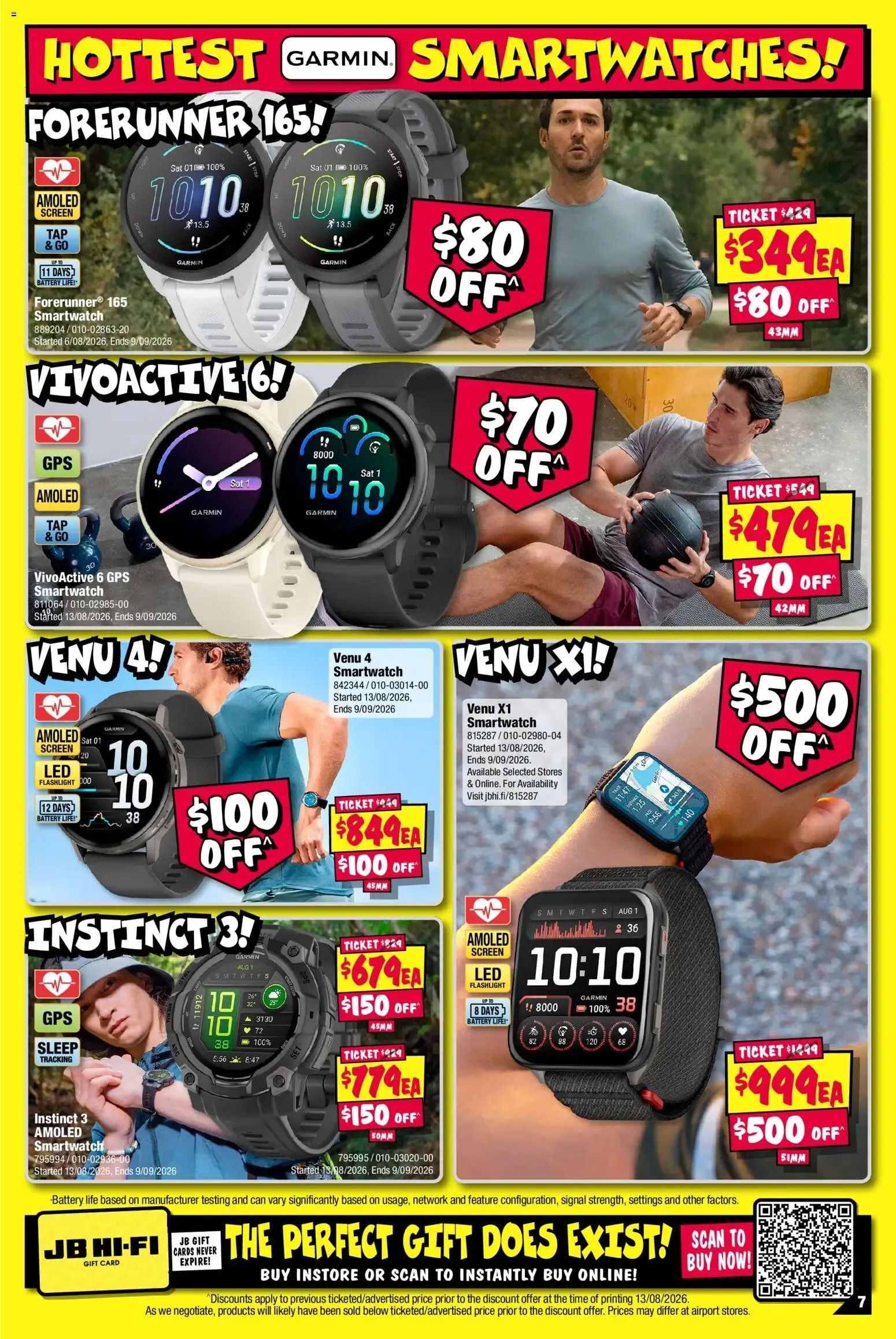 JB Hi-Fi Deals for Dad! Fitness, Wearables & Outdoor! - Catalogue valid from 24 August to 6 September 2026 - page 7