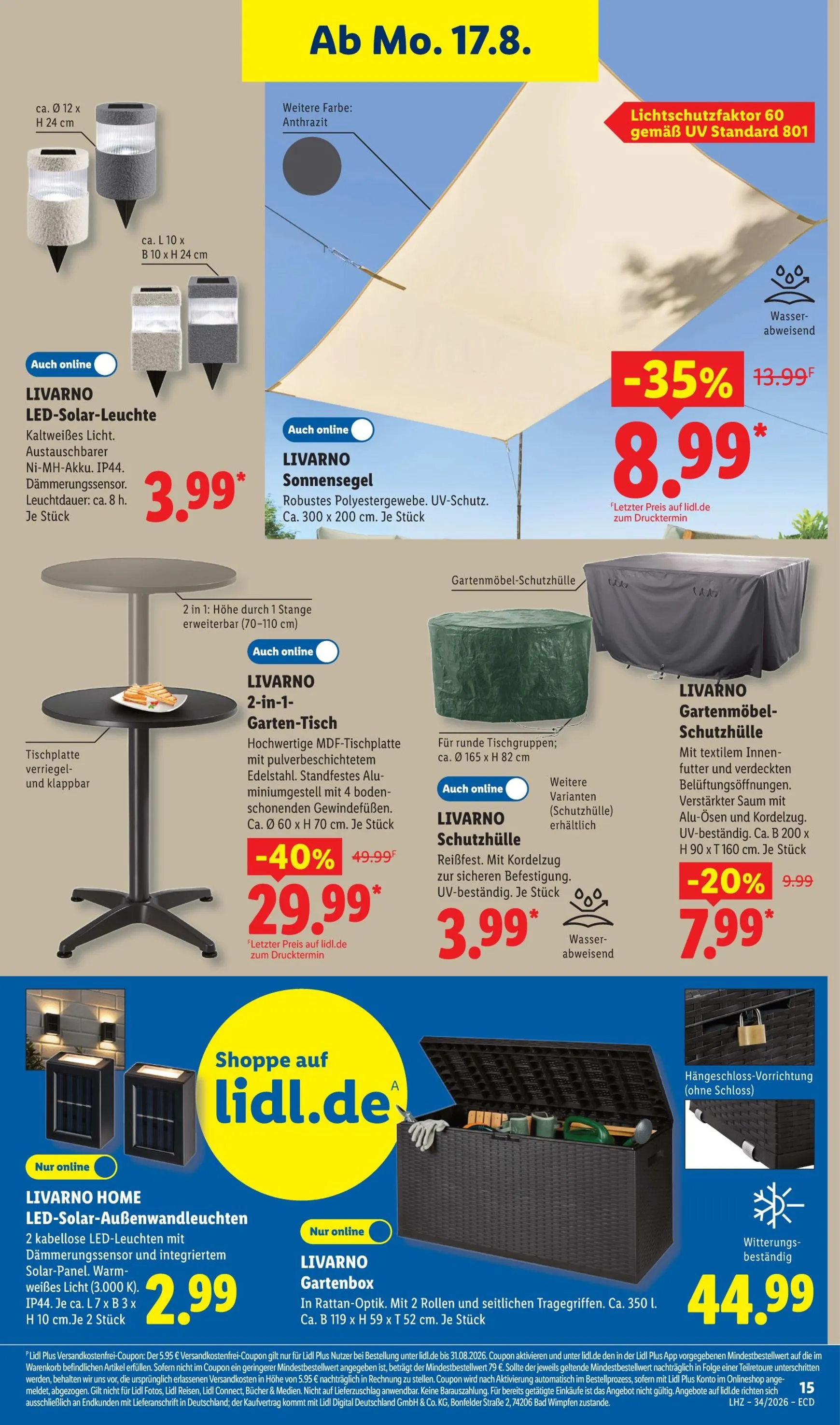 Lidl - Crivit Sport & Freizeit: Find Your Move von 17. August bis 22. August 2026 - Prospekt seite 8