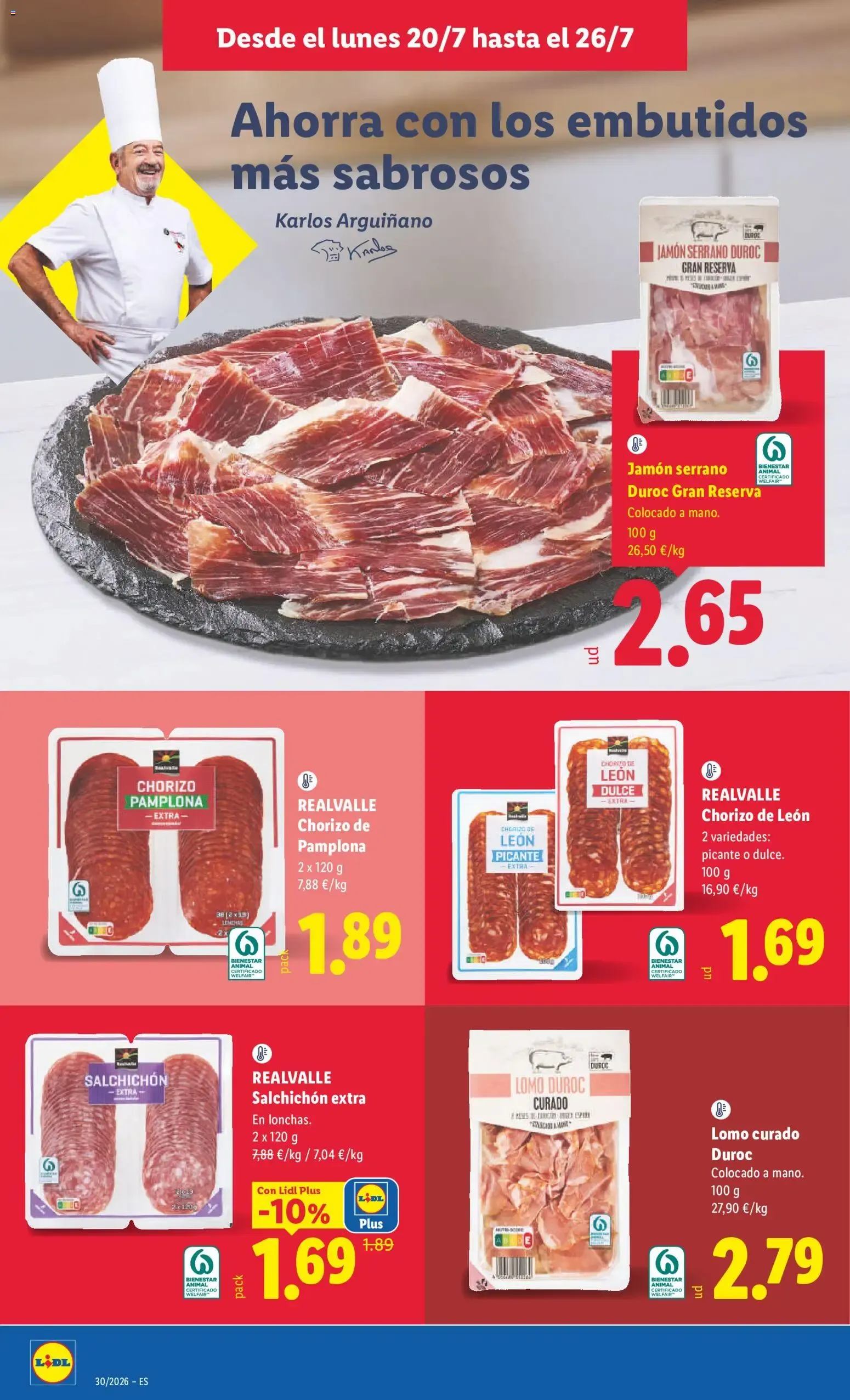 Catálogo de Lidl folleto del 20/07/2026 | Ofertas 20 de julio al 26 de julio 2026 - Página 12