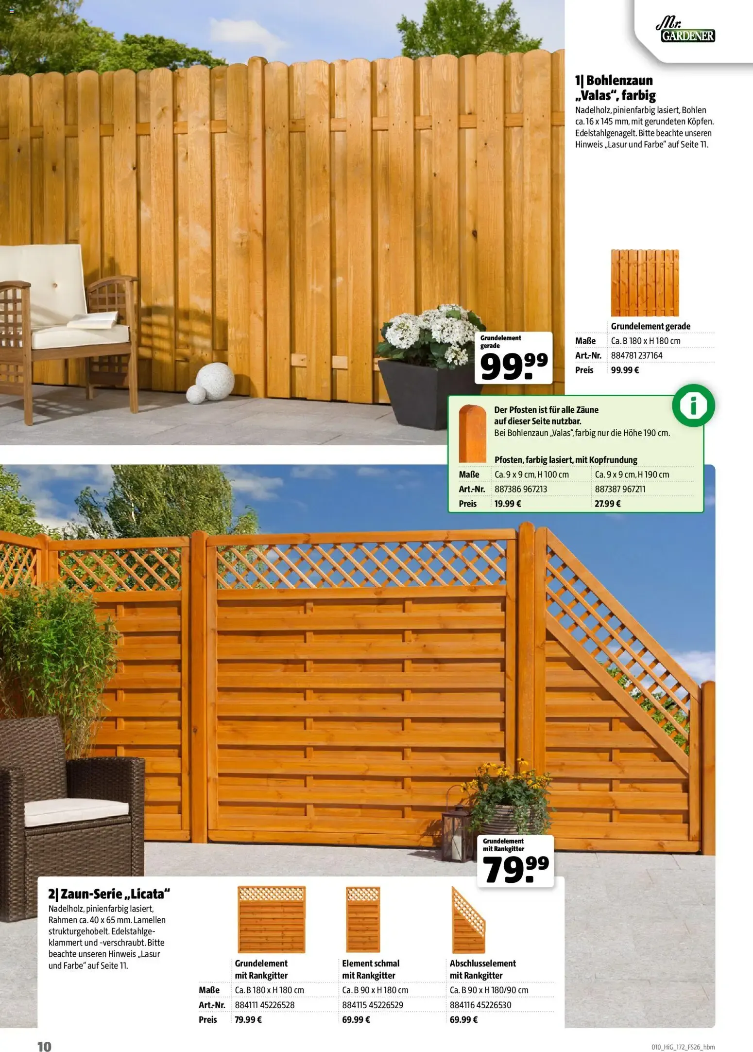 Hagebau Gartengestaltungsortiment (ab 02.03.2026) zum Blättern von 2. März bis 31. Dezember 2026 - Prospekt seite 10