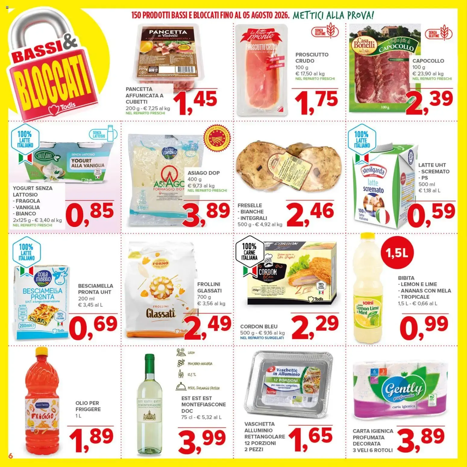 Nuovo Todis volantino Lazio dal 25/06/2026 > offerte anteprima 🛍️ da 25 giugno a 5 luglio di 2026 - Pagina del volantino 6