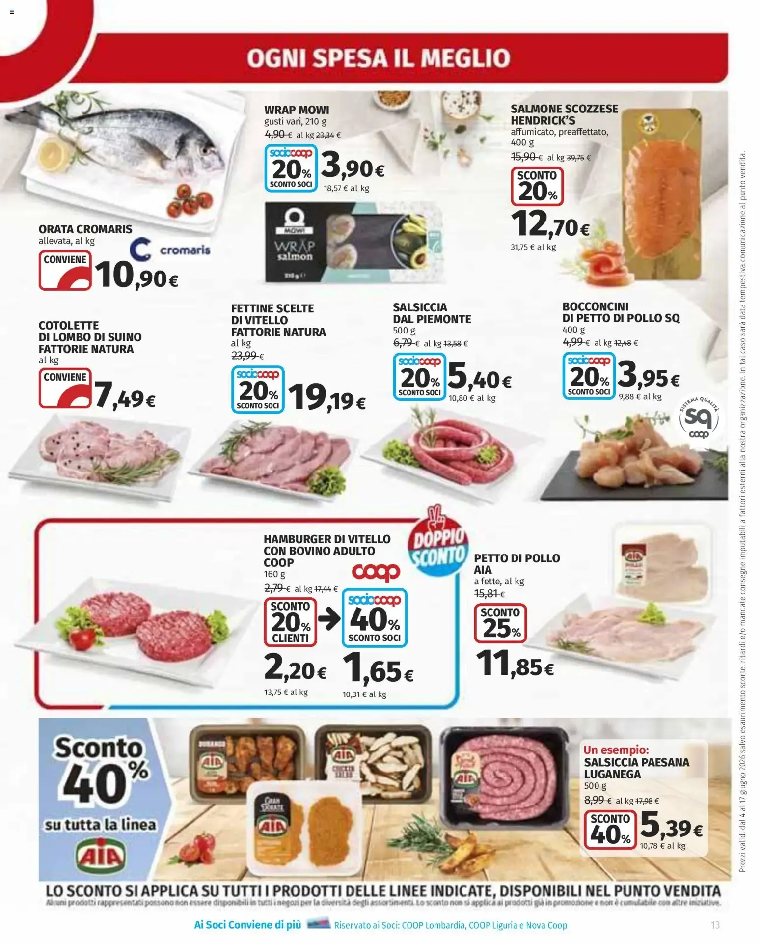 Ipercoop volantino - scopri il nuovo volantino valido dal 04/06/2026 ⭐️ da 4 giugno a 17 giugno di 2026 - Pagina del volantino 13