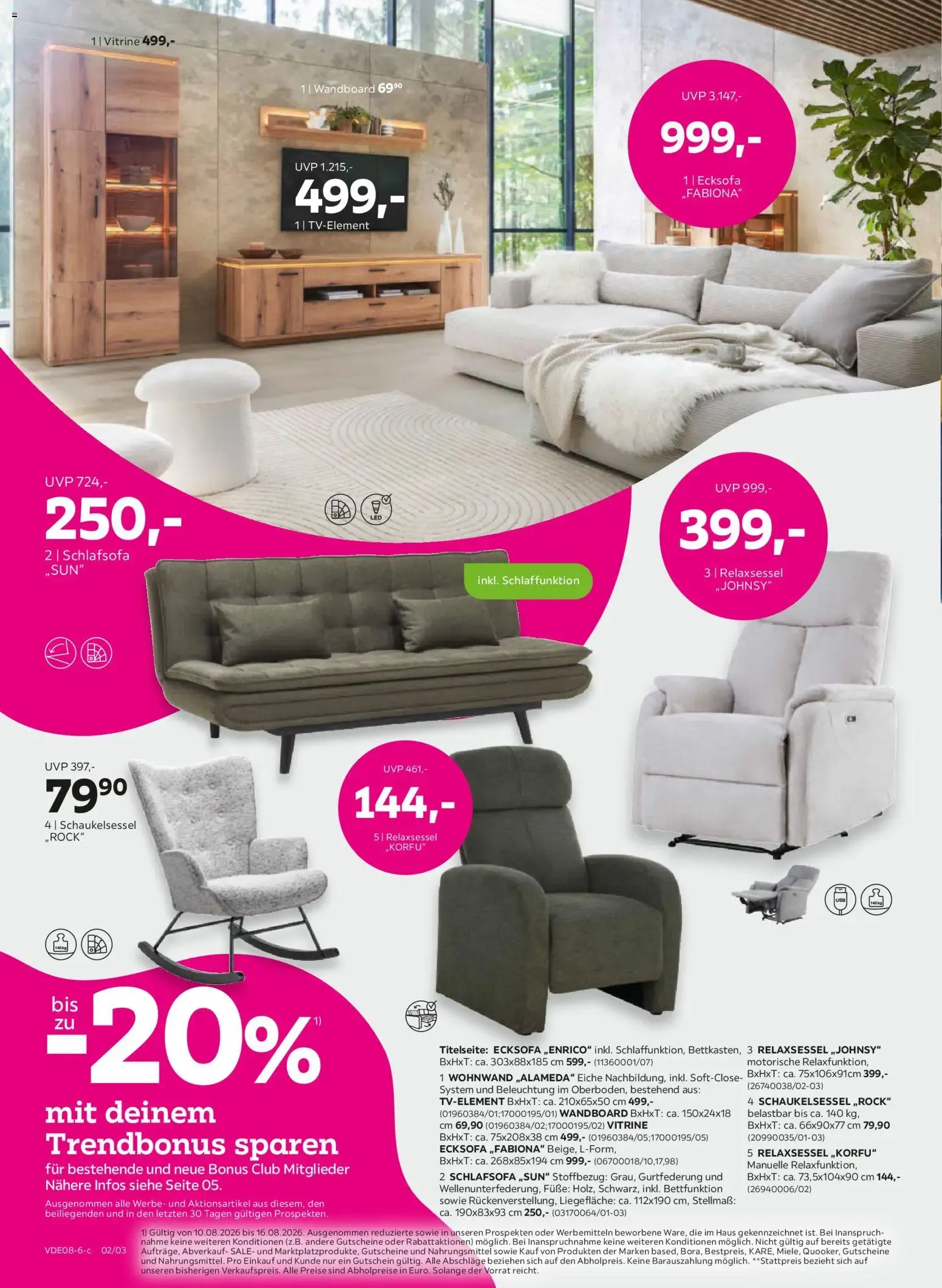 Mömax Trendbonus von 10. August bis 16. August 2026 - Prospekt seite 2