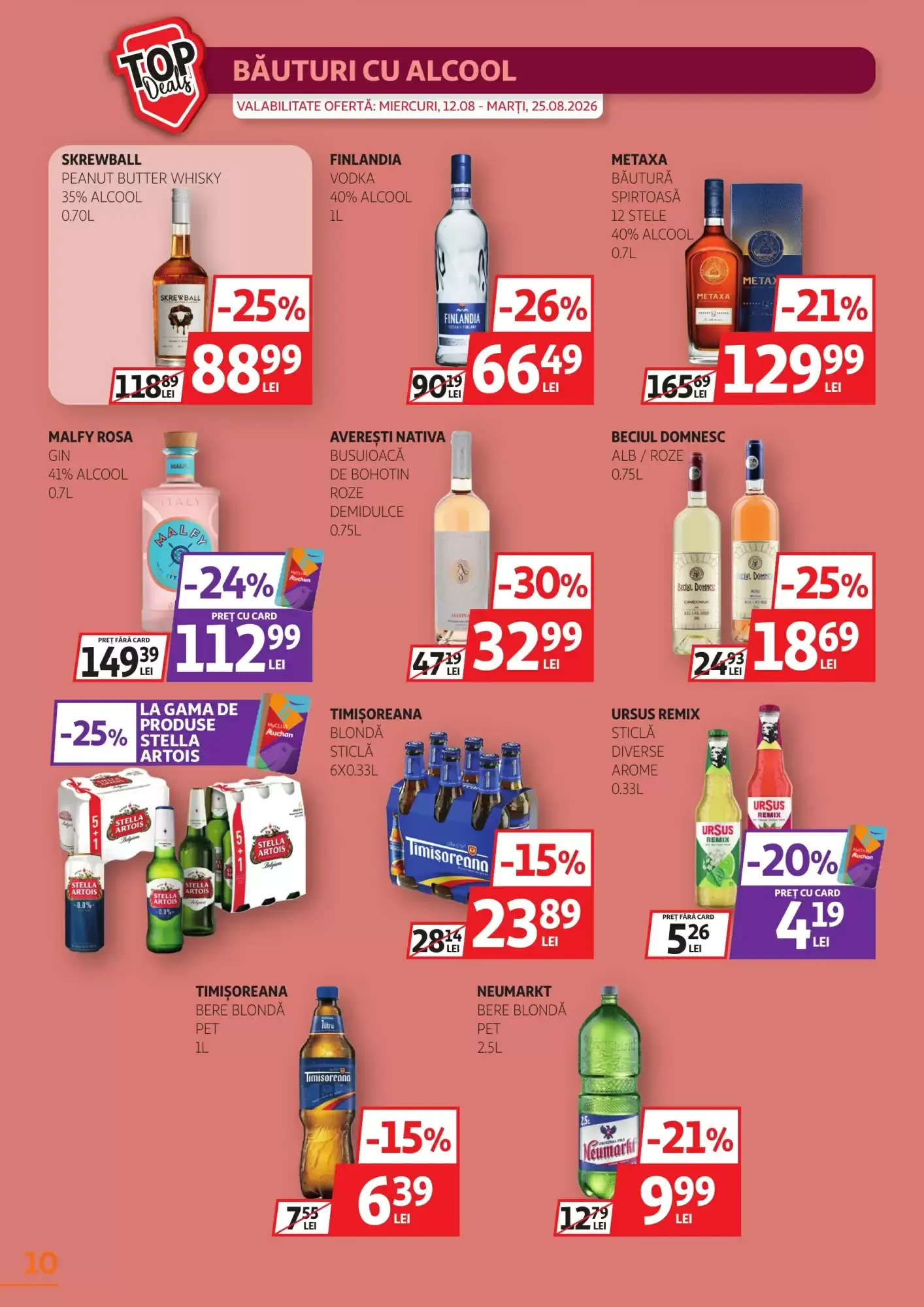 Catalog Noile oferte miercuri, 12.08 - marți, 25.08.2026 de la 12 august până la 25 august 2026 - Revista Pagina 10