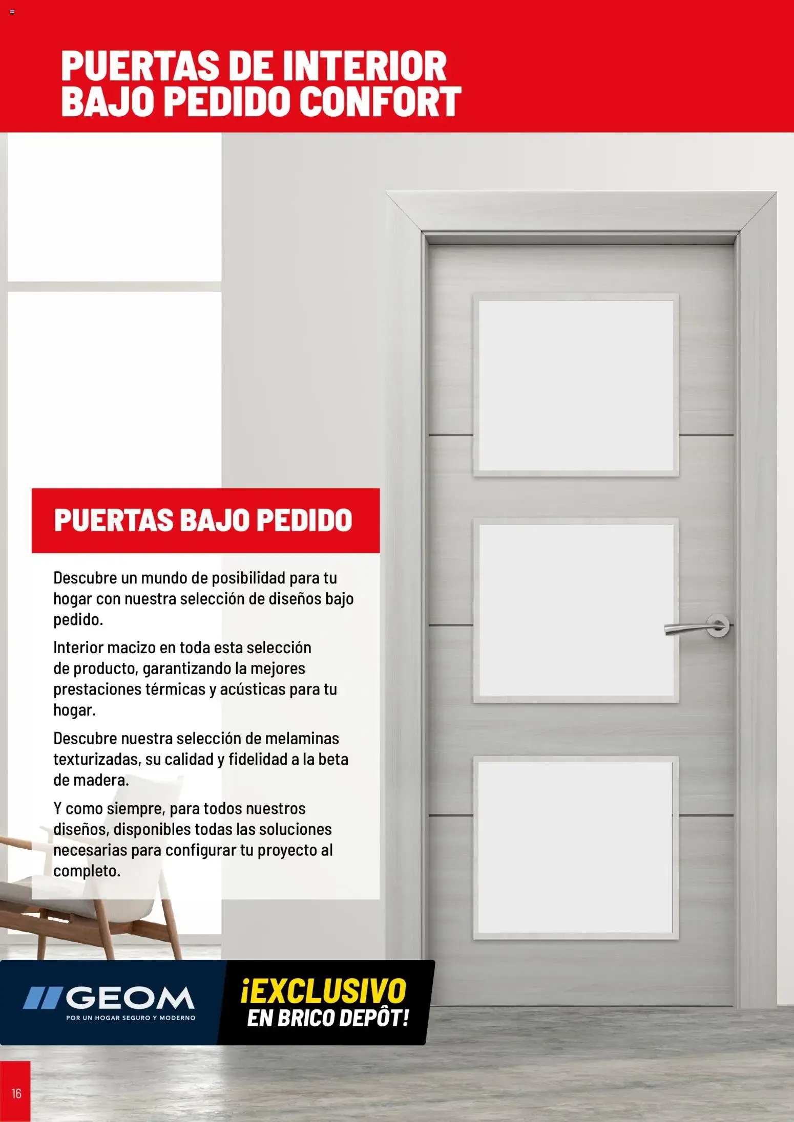 Catálogo de Brico Depôt Catálogo Puertas y Ventanas 2026 7 de octubre al 31 de diciembre 2026 - Página 16