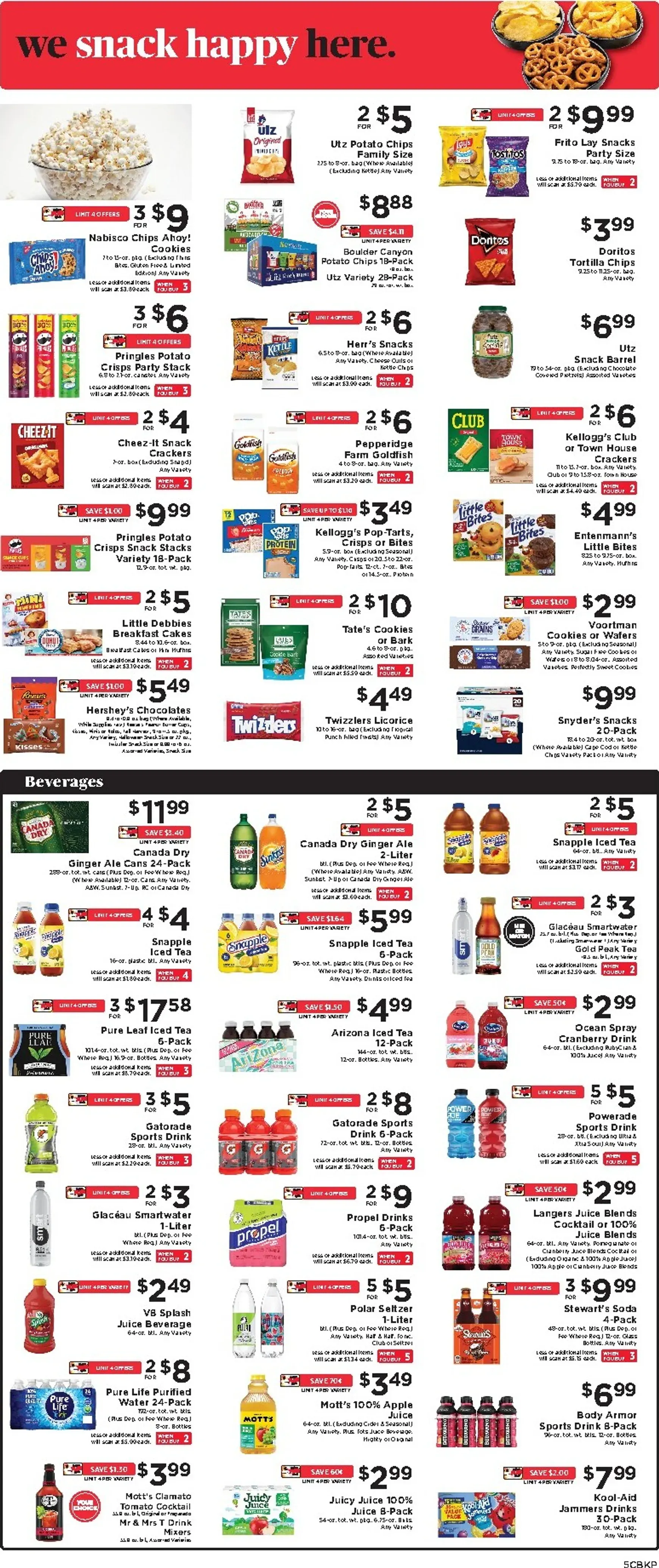 Weekly ad Current ShopRite leaflet valid from Sunday 08/09/2026 to Saturday 08/15/2026 from August 9 to August 15 2026 - Page 6