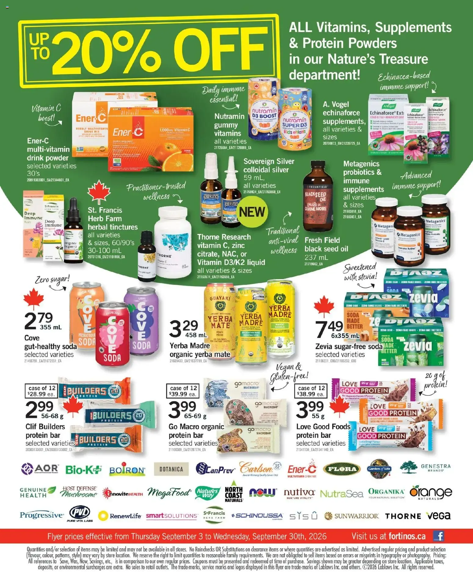 Fortinos weekly flyer / circulaire from Sep 10, 2026 > weekly specials & deals from September 10 to September 16 2026 - flyer page 10