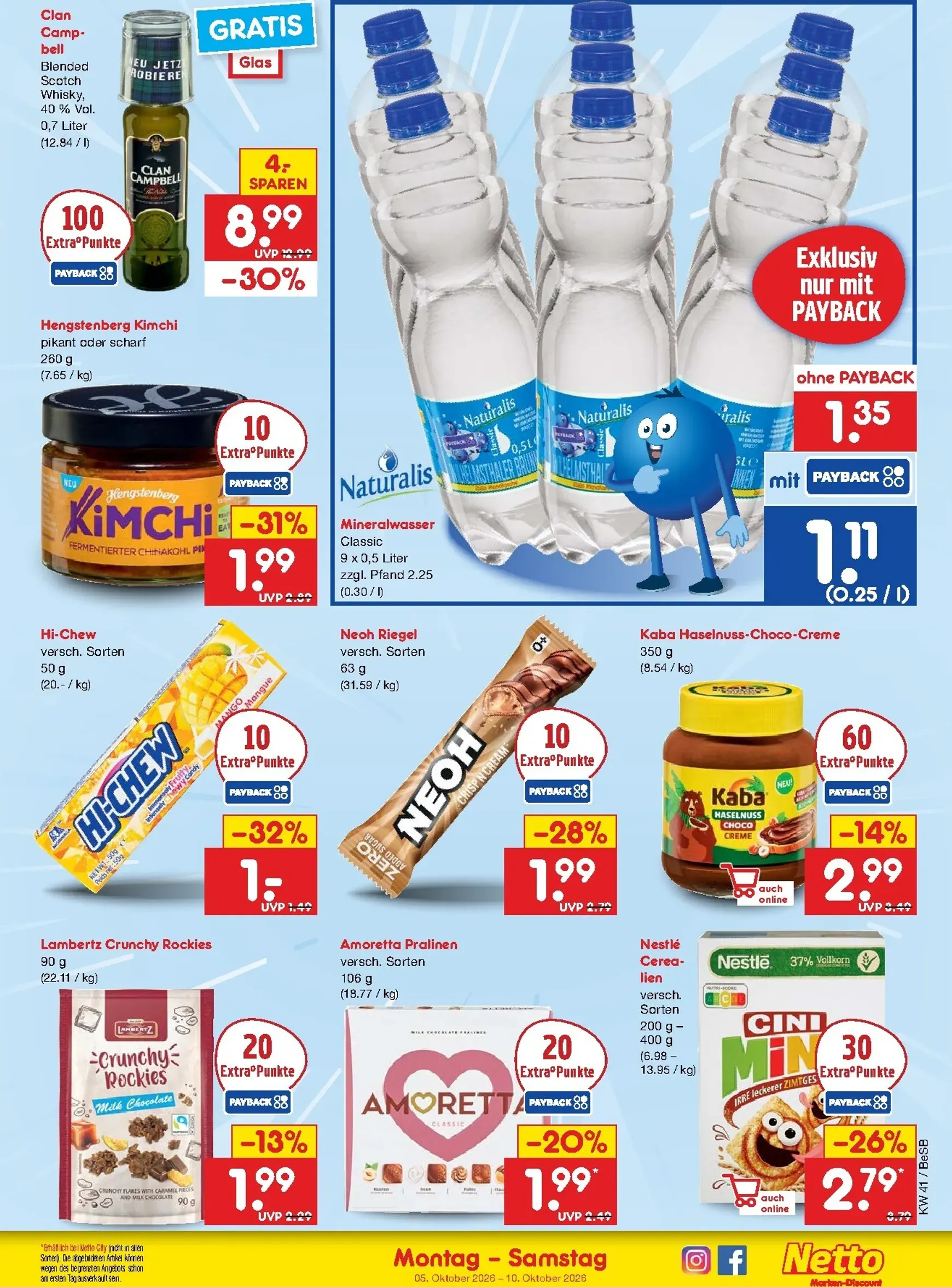 Netto Marken Discount Prospekt – von Montag 05.10.2026 bis Samstag 10.10.2026 von 5. Oktober bis 10. Oktober 2026 - Prospekt seite 18