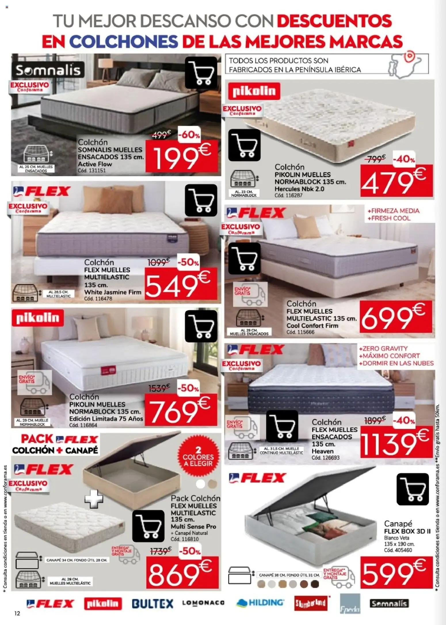 Catálogo de Conforama - Ofertas en Sofás 24 de septiembre al 28 de octubre 2026 - Página 12