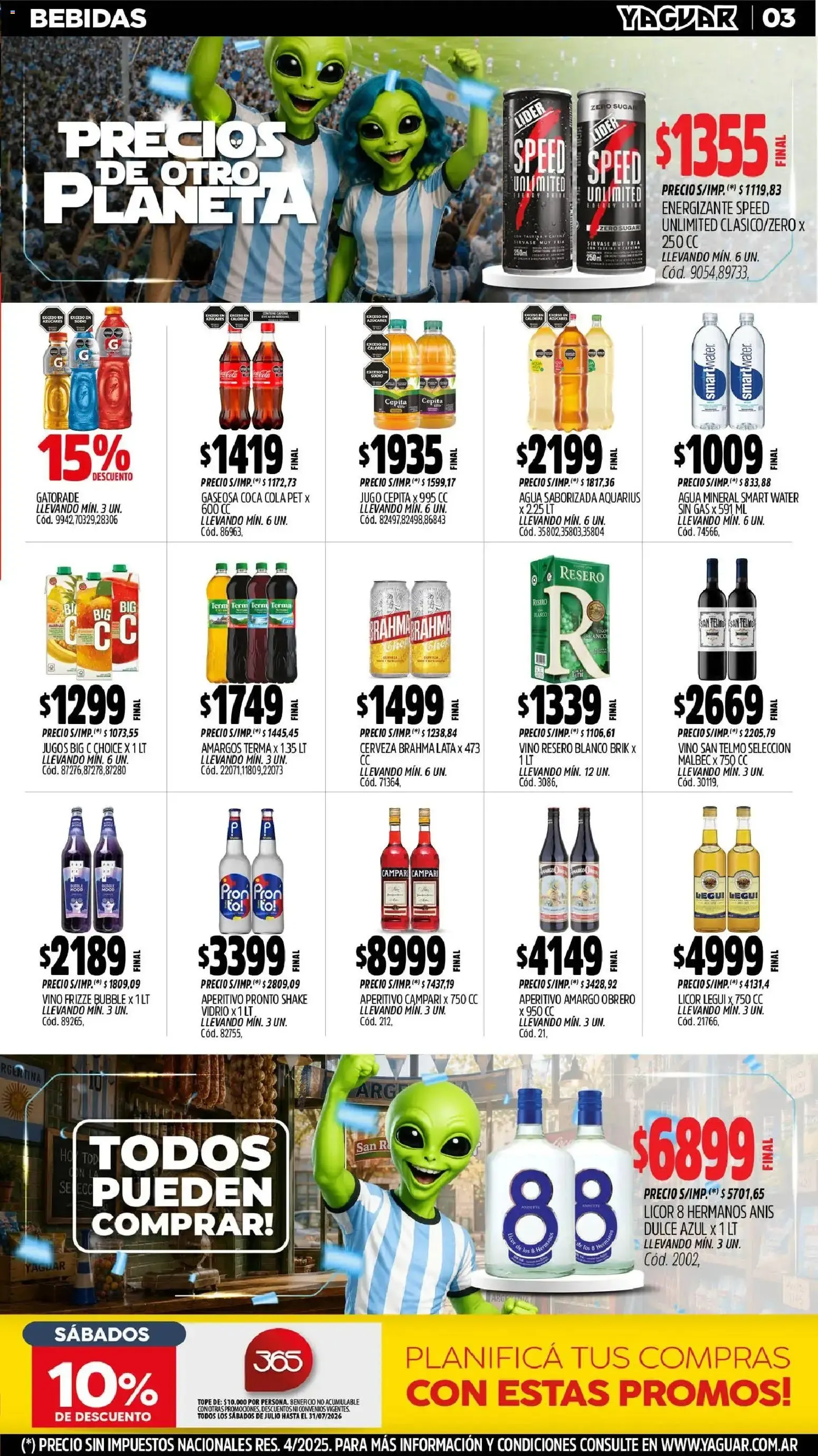 Ofertas de Yaguar - Oferta Semanal Parque Chacabuco del 29/06/2026 - 05/07/2026 29 de junio al 5 de julio 2026 - Página 3 del catálogo