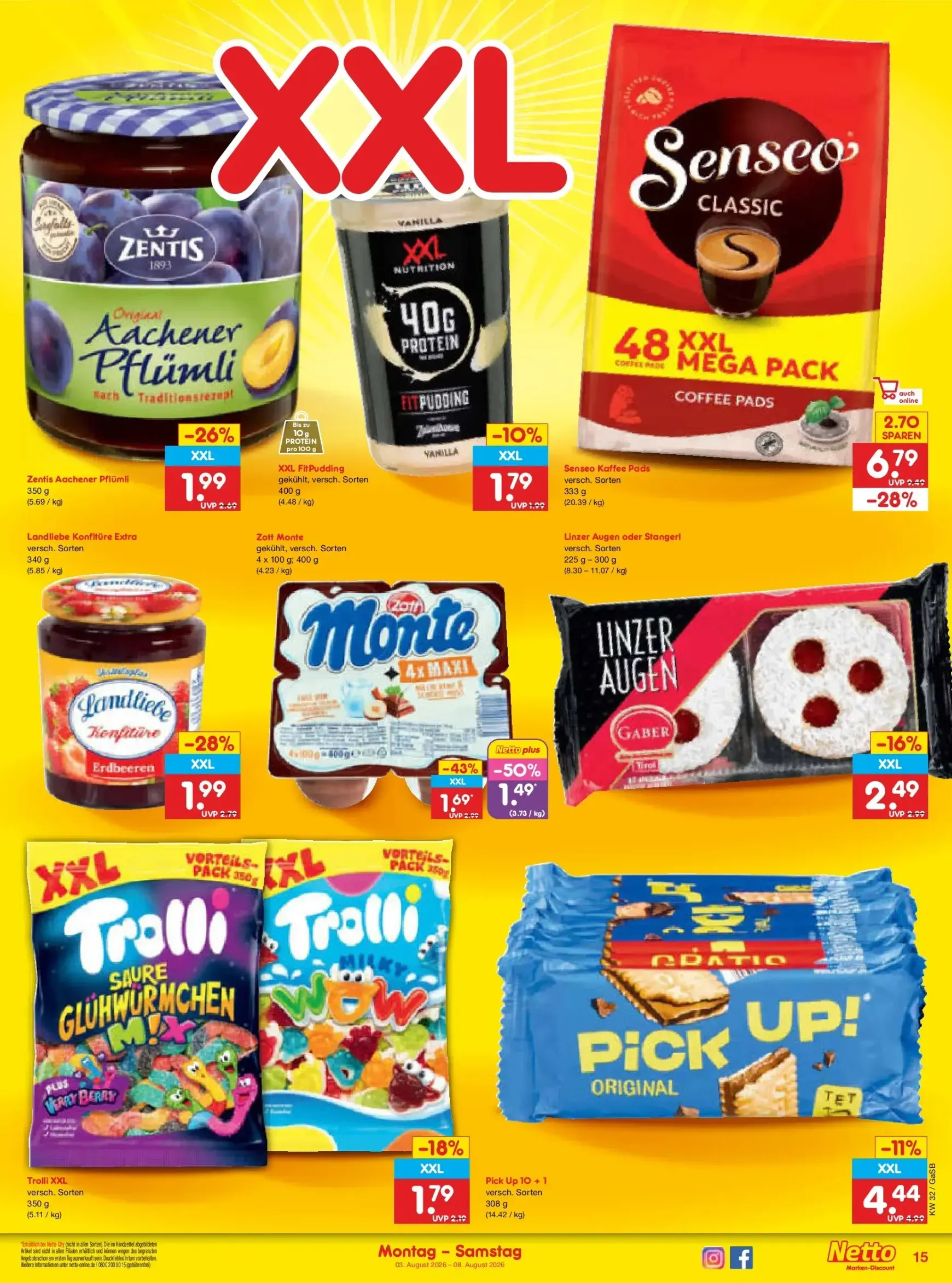 Netto Marken Discount Prospekt – von Montag 03.08.2026 bis Samstag 08.08.2026 von 3. August bis 8. August 2026 - Prospekt seite 29