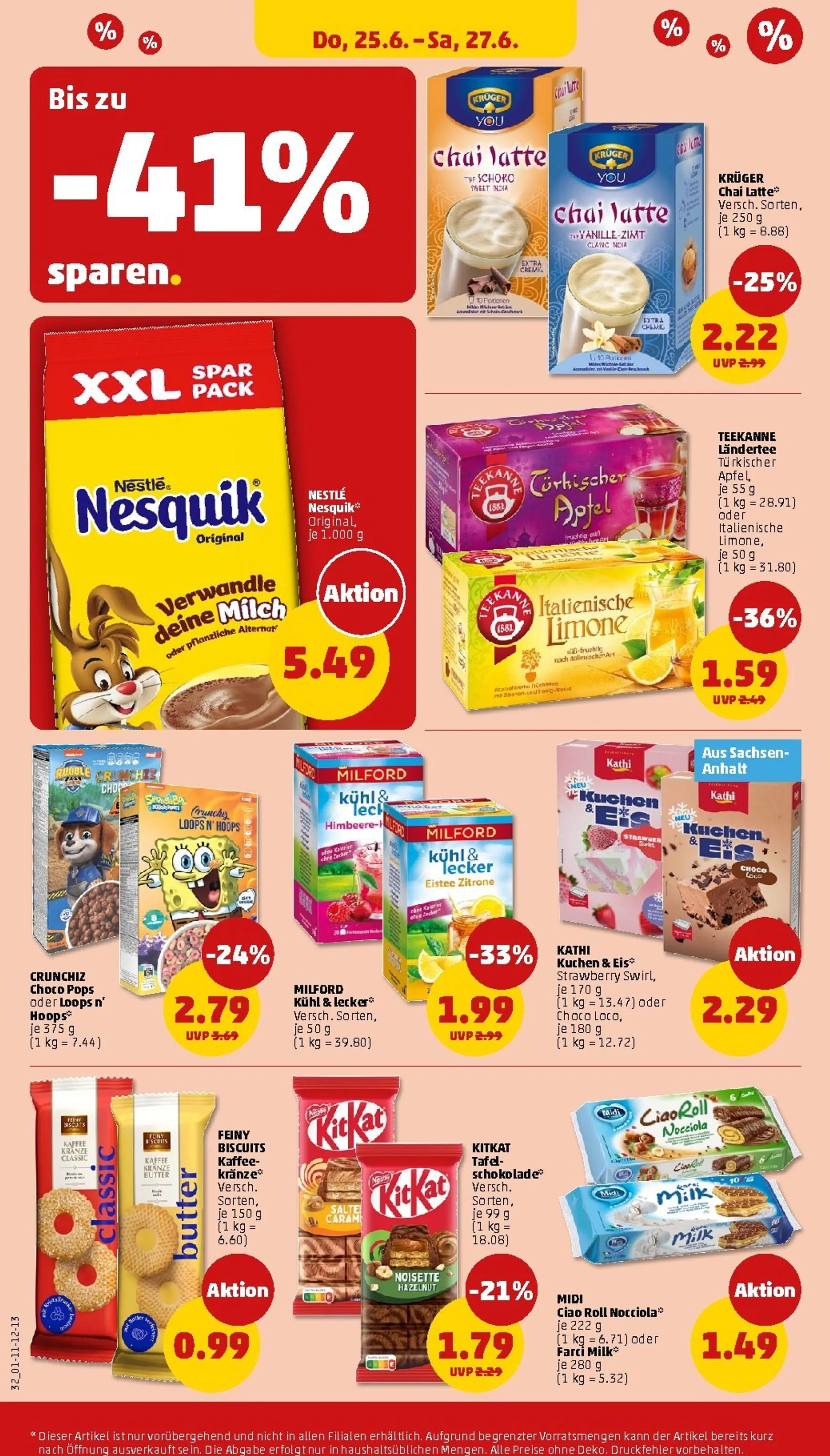 PENNY Prospekt nächste Woche – von Montag 22.06.2026 bis Samstag 27.06.2026 von 22. Juni bis 27. Juni 2026 - Prospekt seite 34